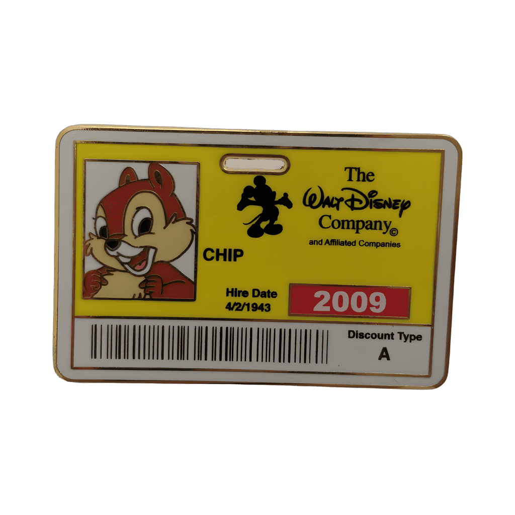 Chip Disney pin