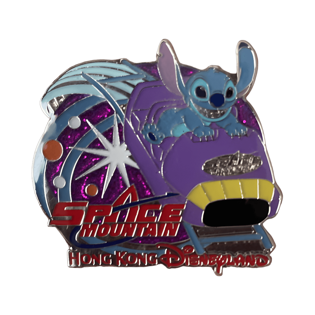 Stitch Space Mountain Disney pin