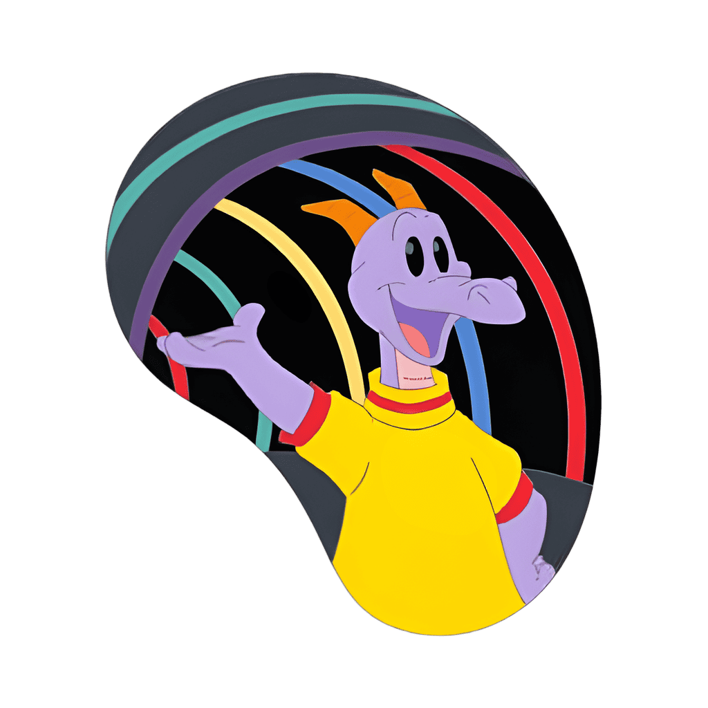 Figment Disney pin