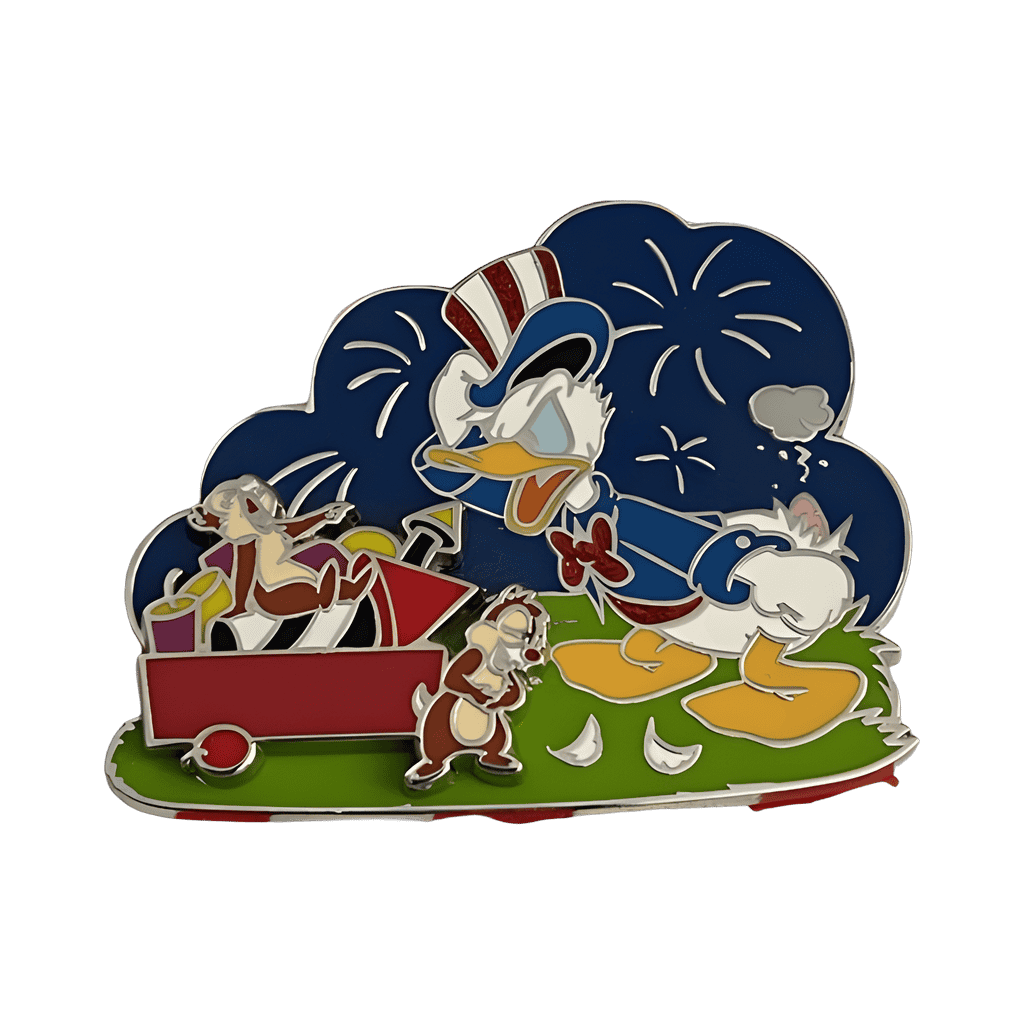 Donald Chip and Dale Disney pin