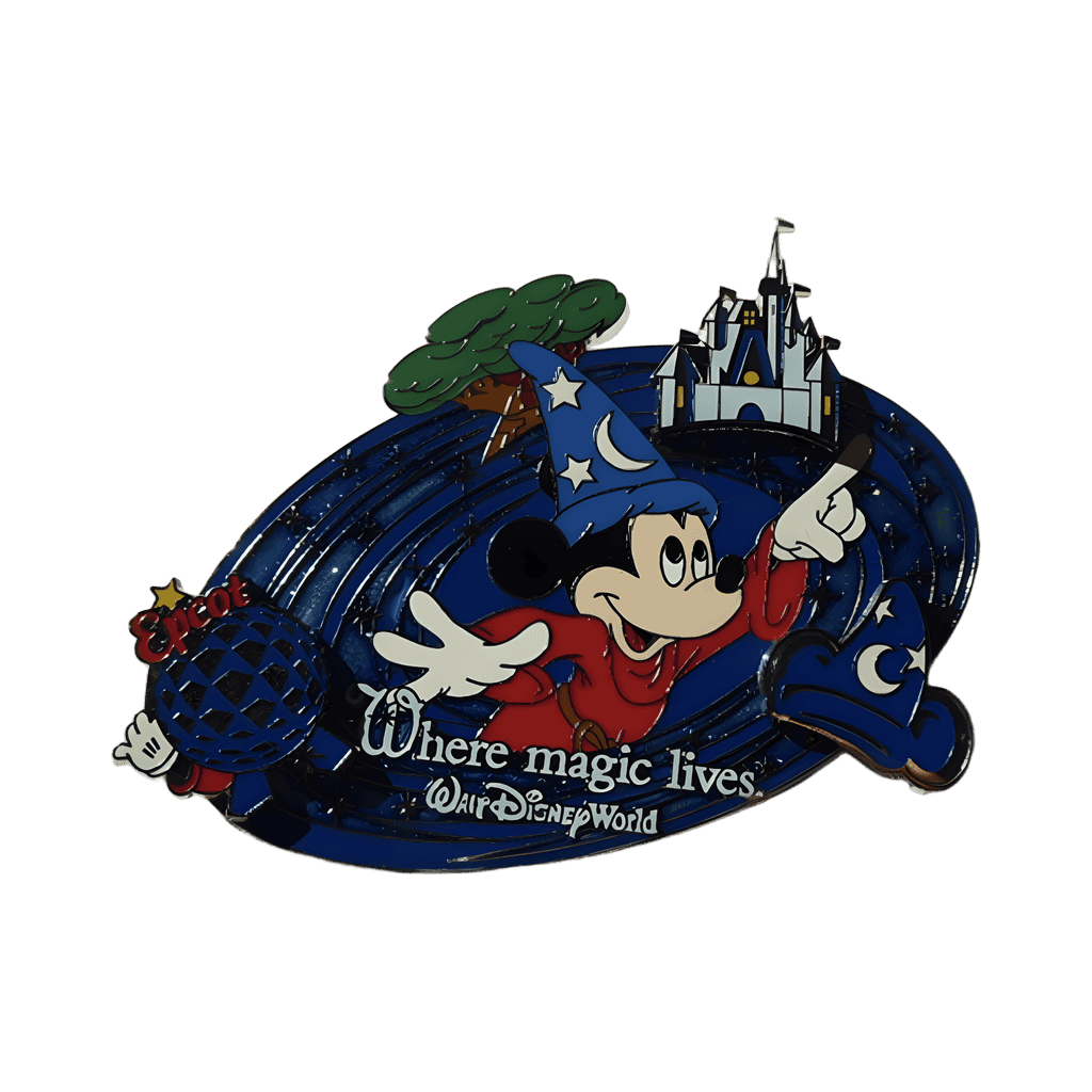 Where Magic Lives Disney pin