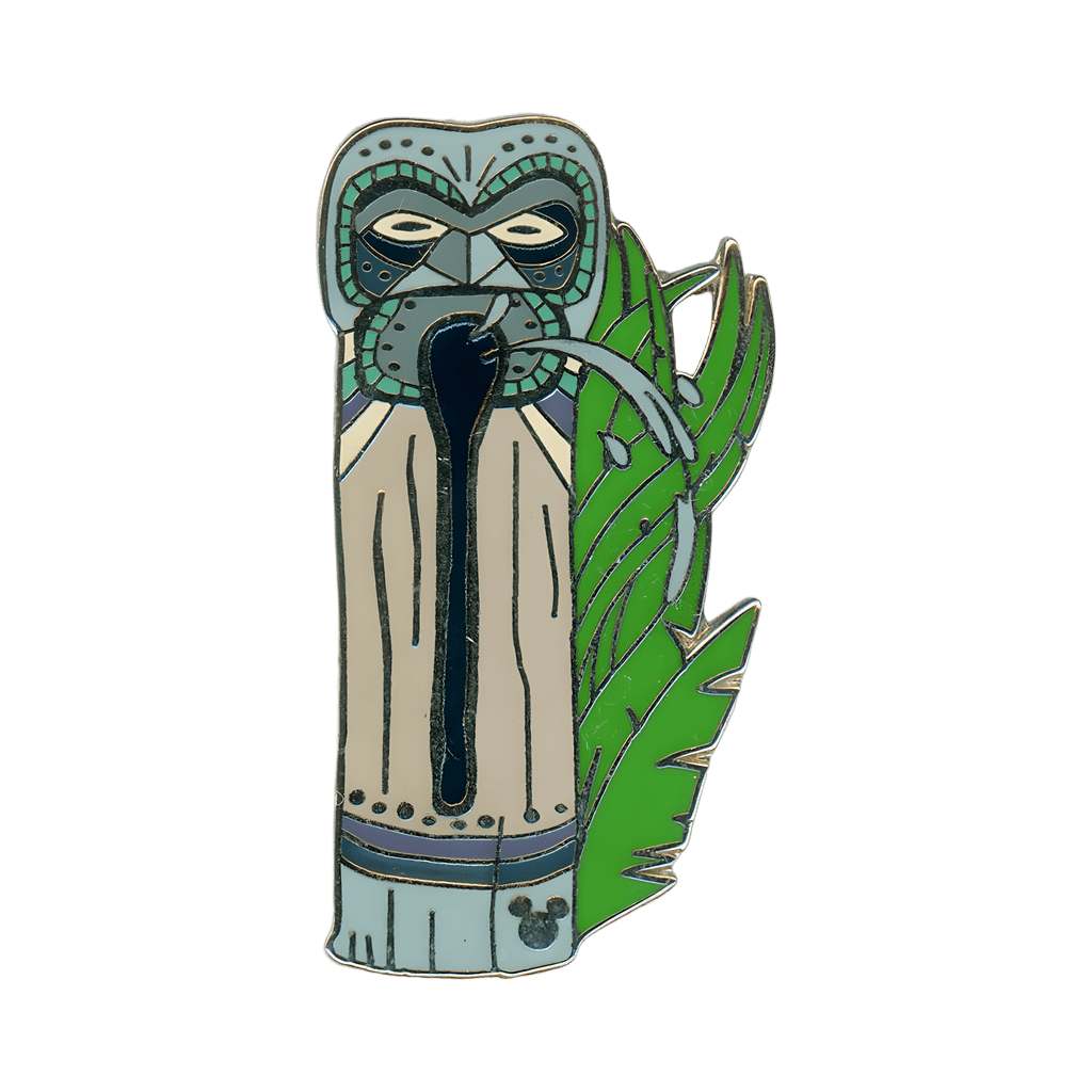 Tiki D Disney pin