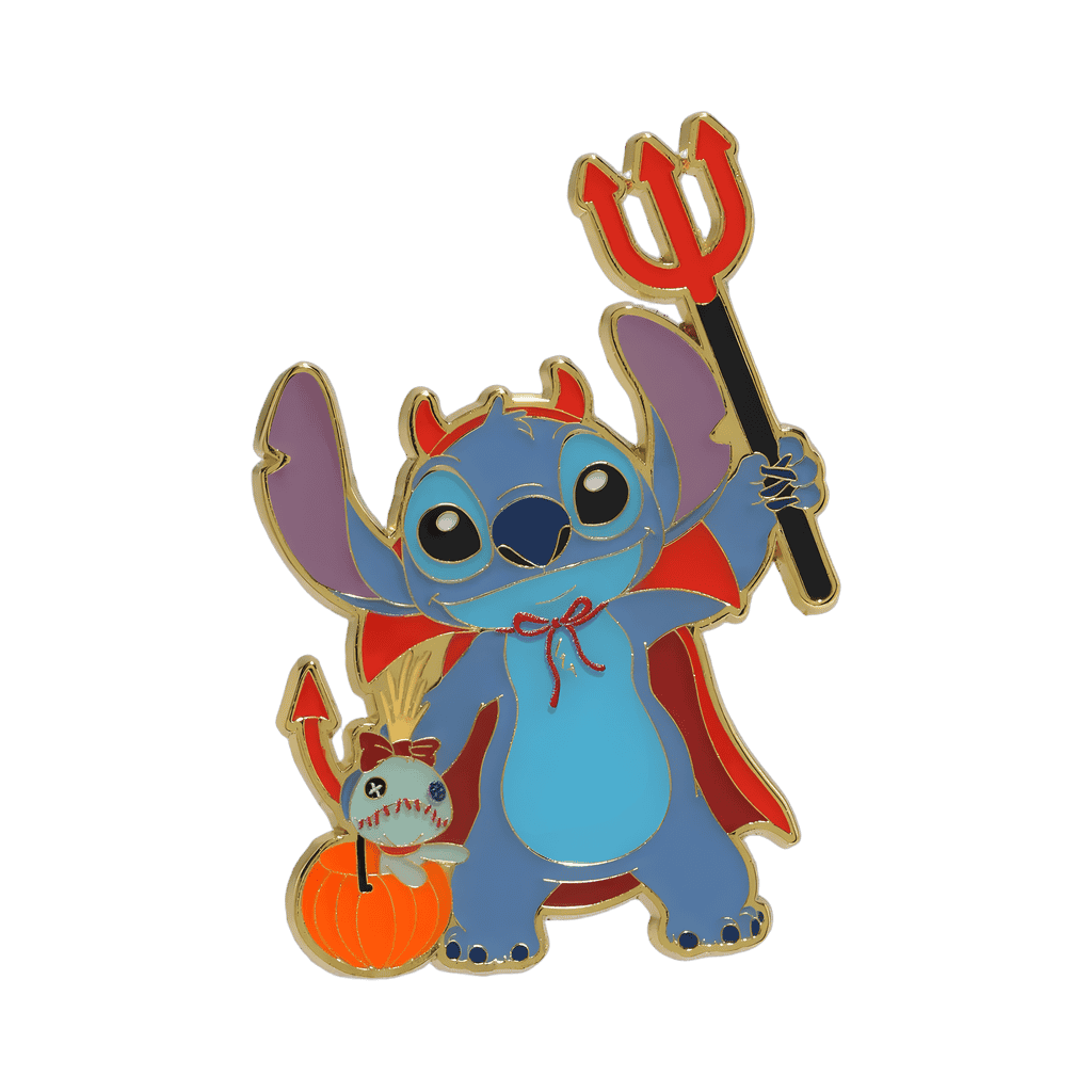 Stitch in Devil Costume Disney pin