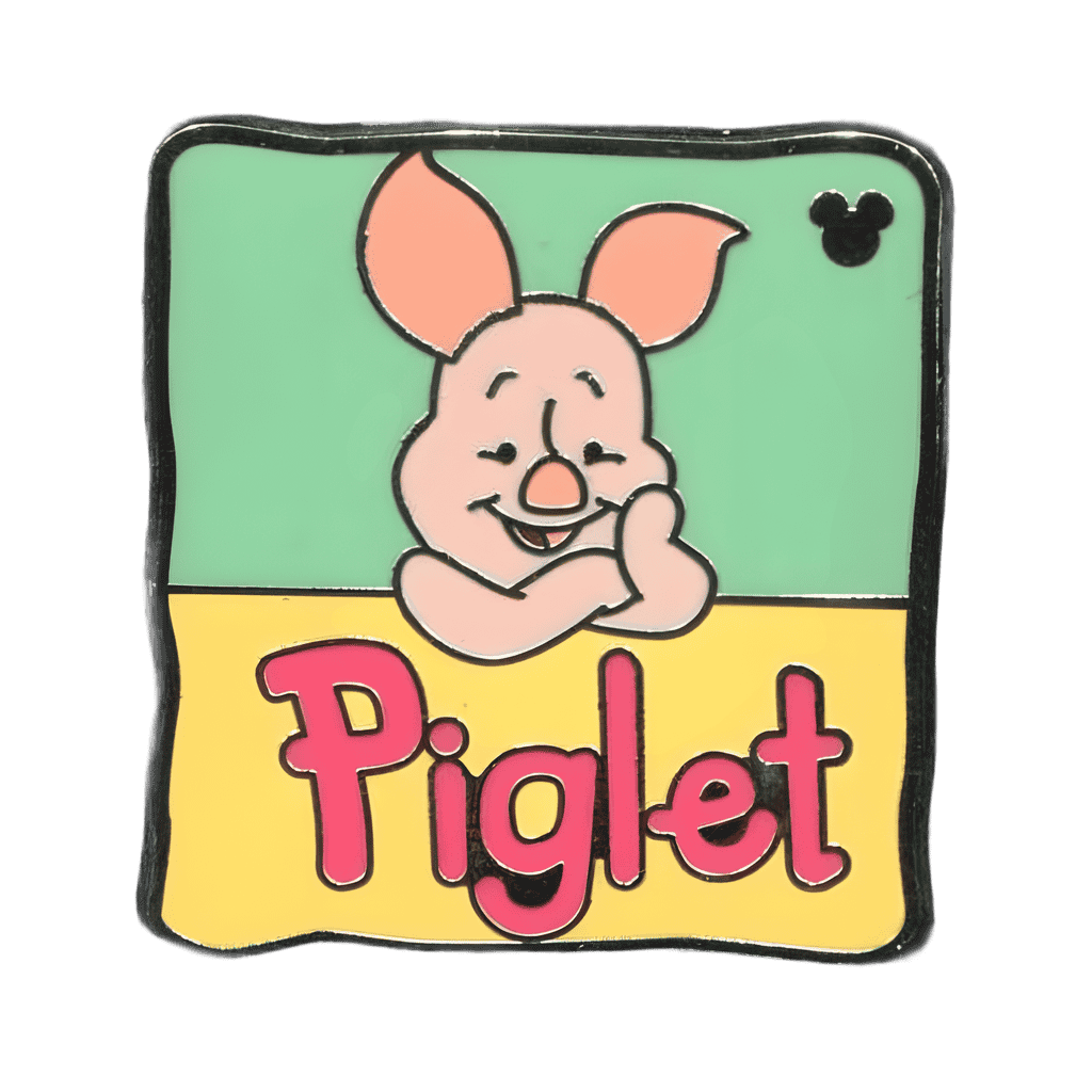Piglet Disney pin
