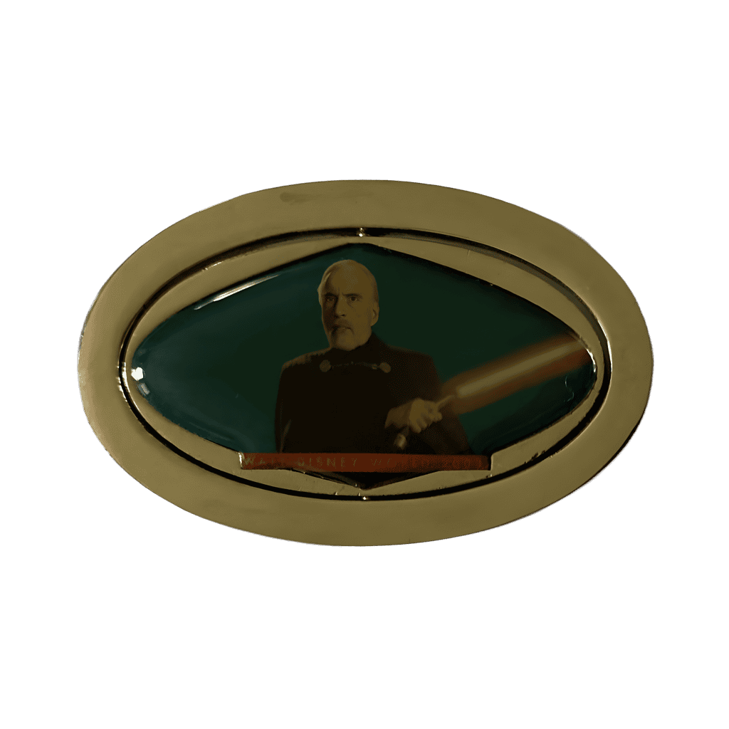 Spinner - Count Dooku Disney pin