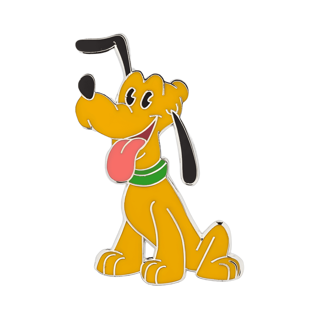 Mickey Mouse & Pluto with Magic Mirror Base Set — Pluto Disney pin