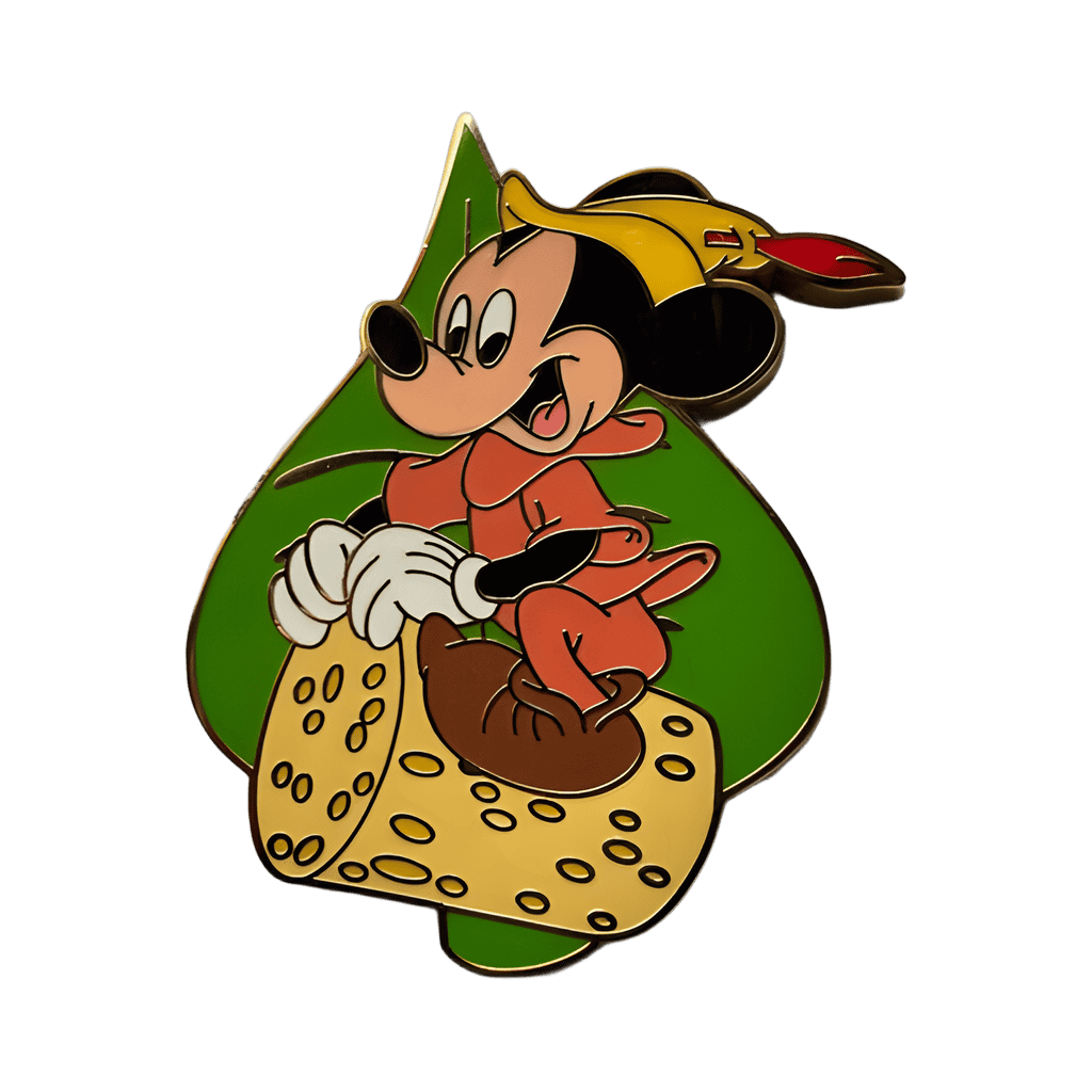 Mickey Riding a Cork - Mickey & The Beanstalk Disney pin