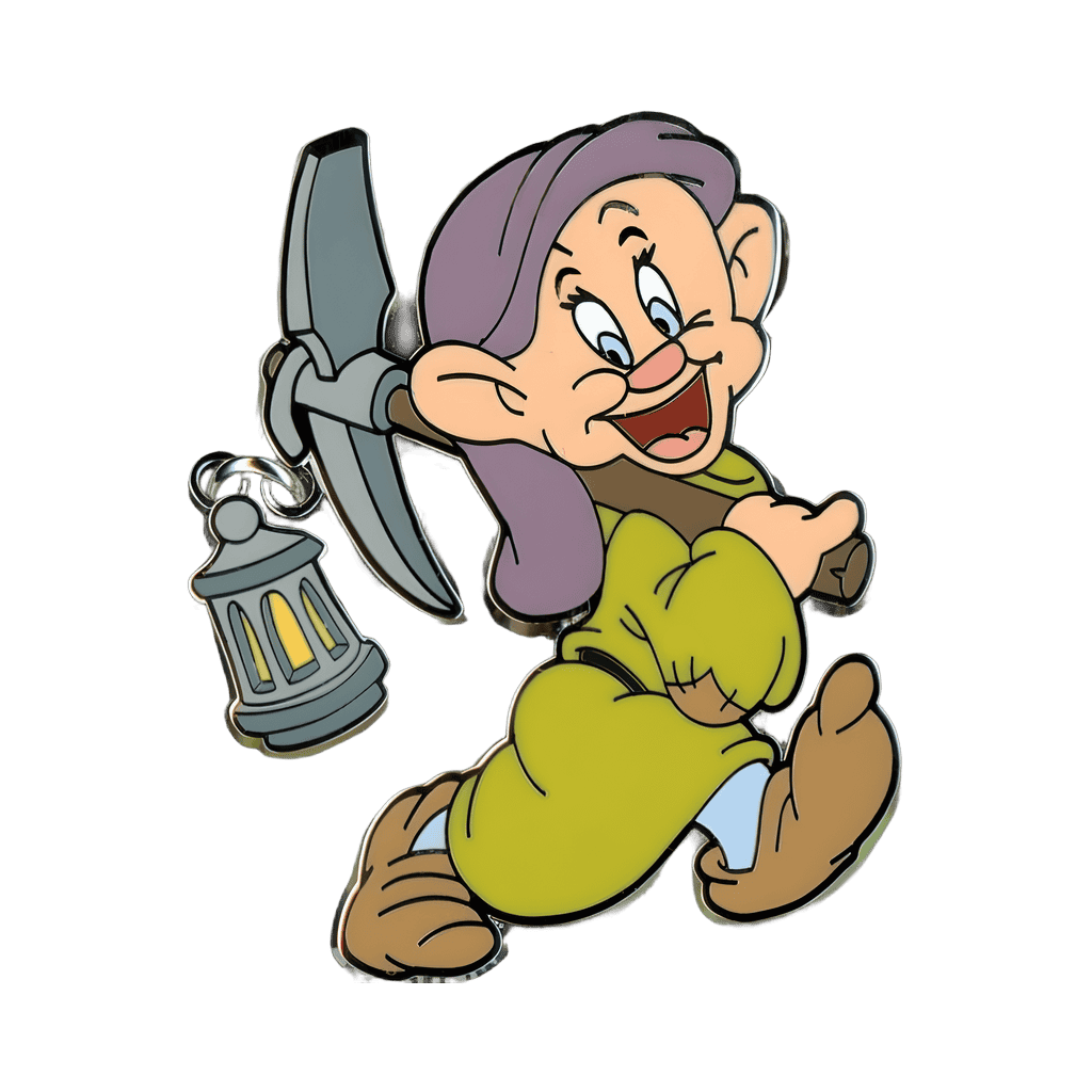 Dopey dwarf Disney pin