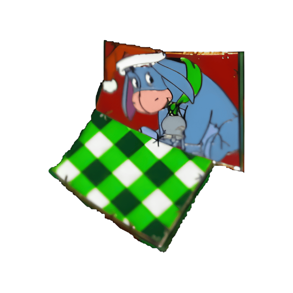 Eeyore puzzle piece Disney pin