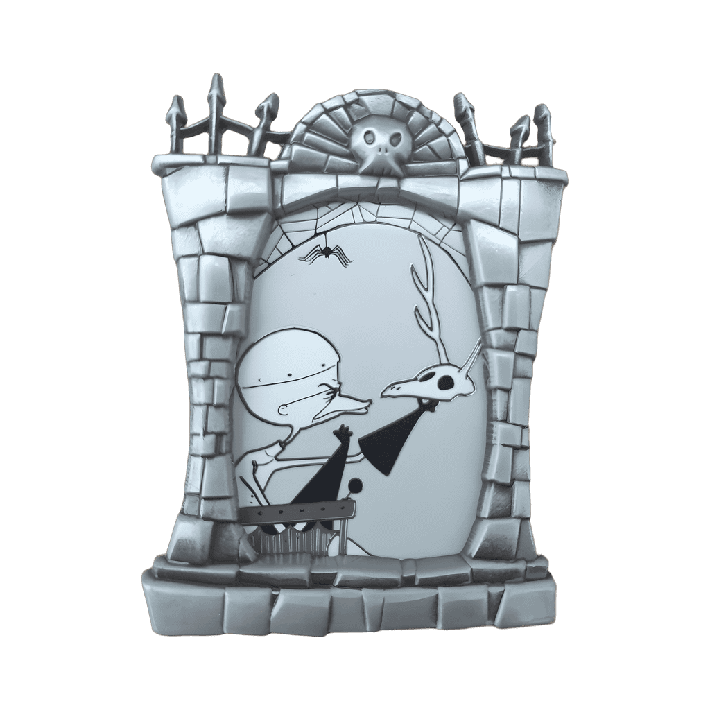 Dr Finkelstein and Bonedeer Disney pin