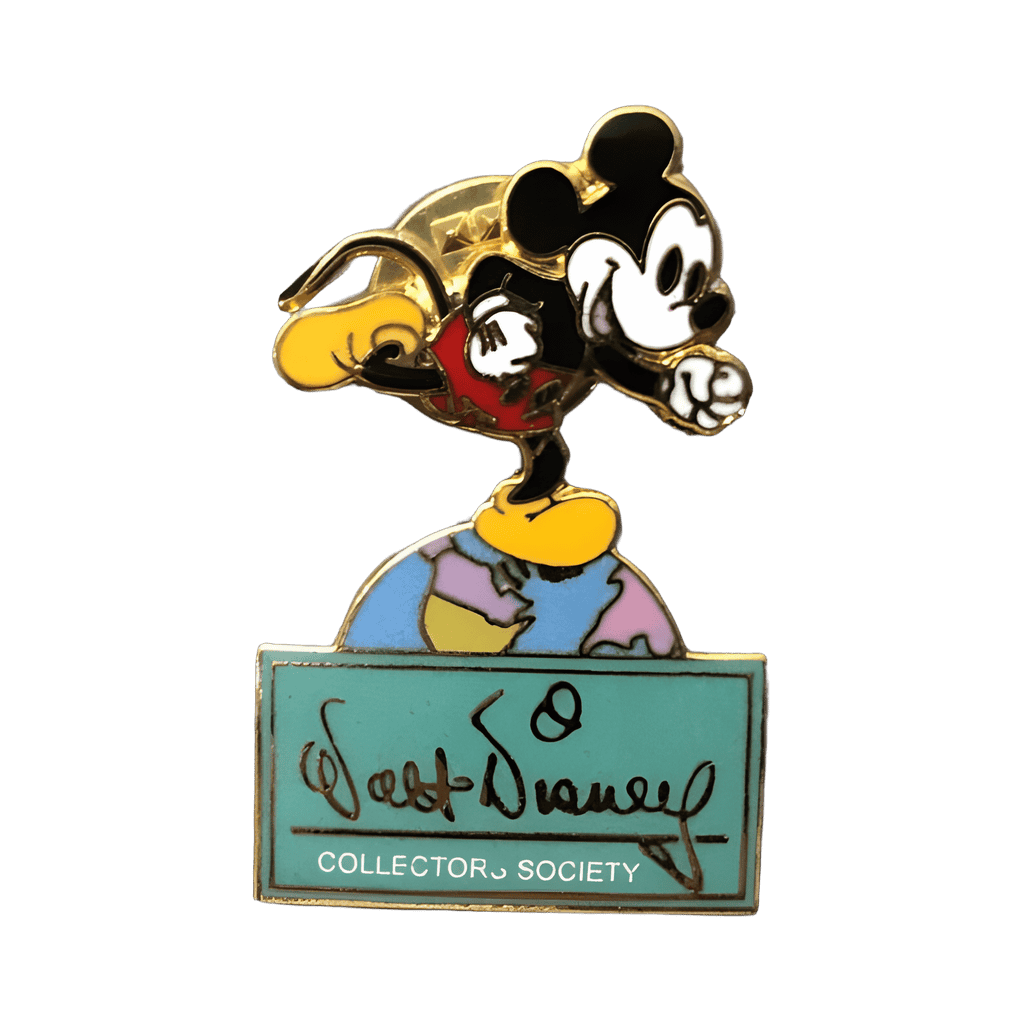 Mickey on World Disney pin
