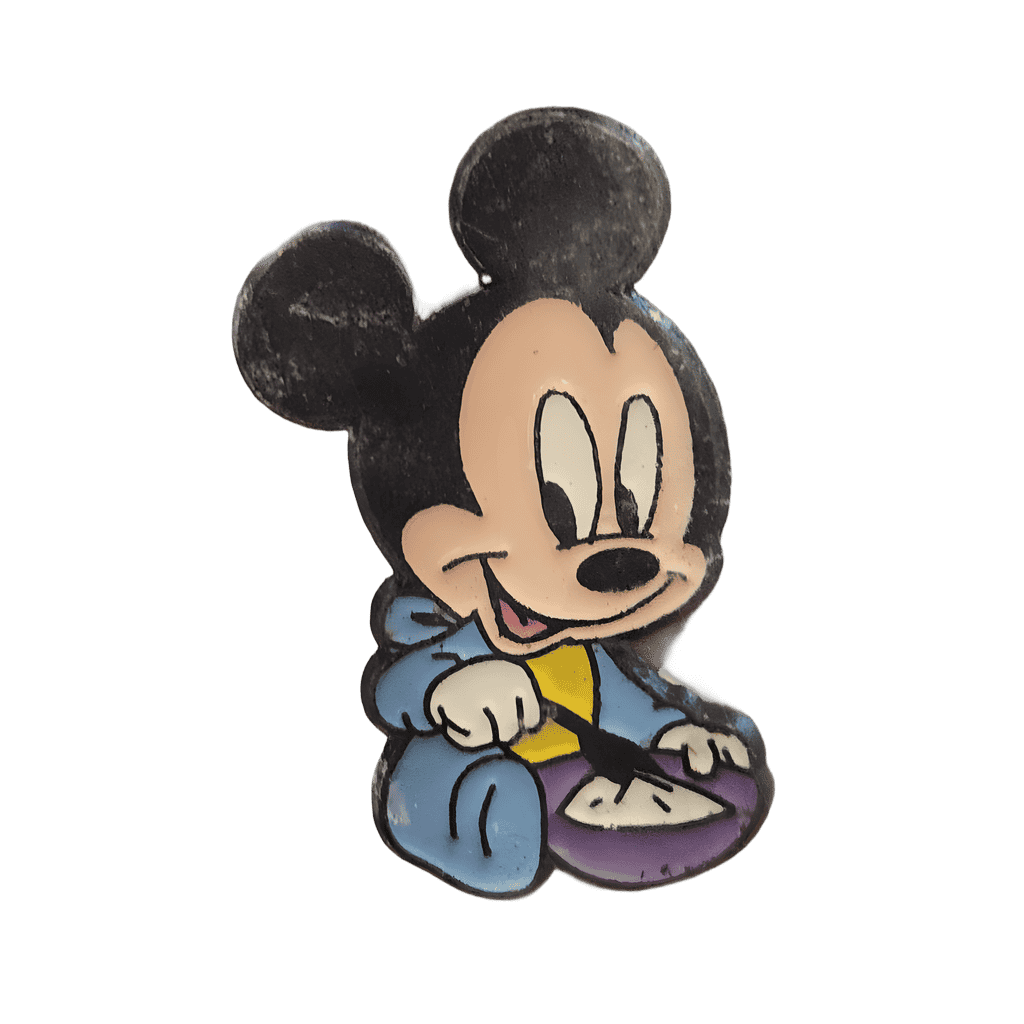 Baby Mickey Eating From Bowl Disney pin