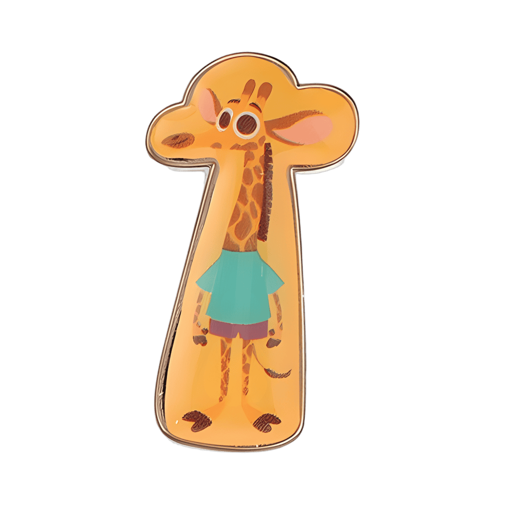 Giraffe Disney pin