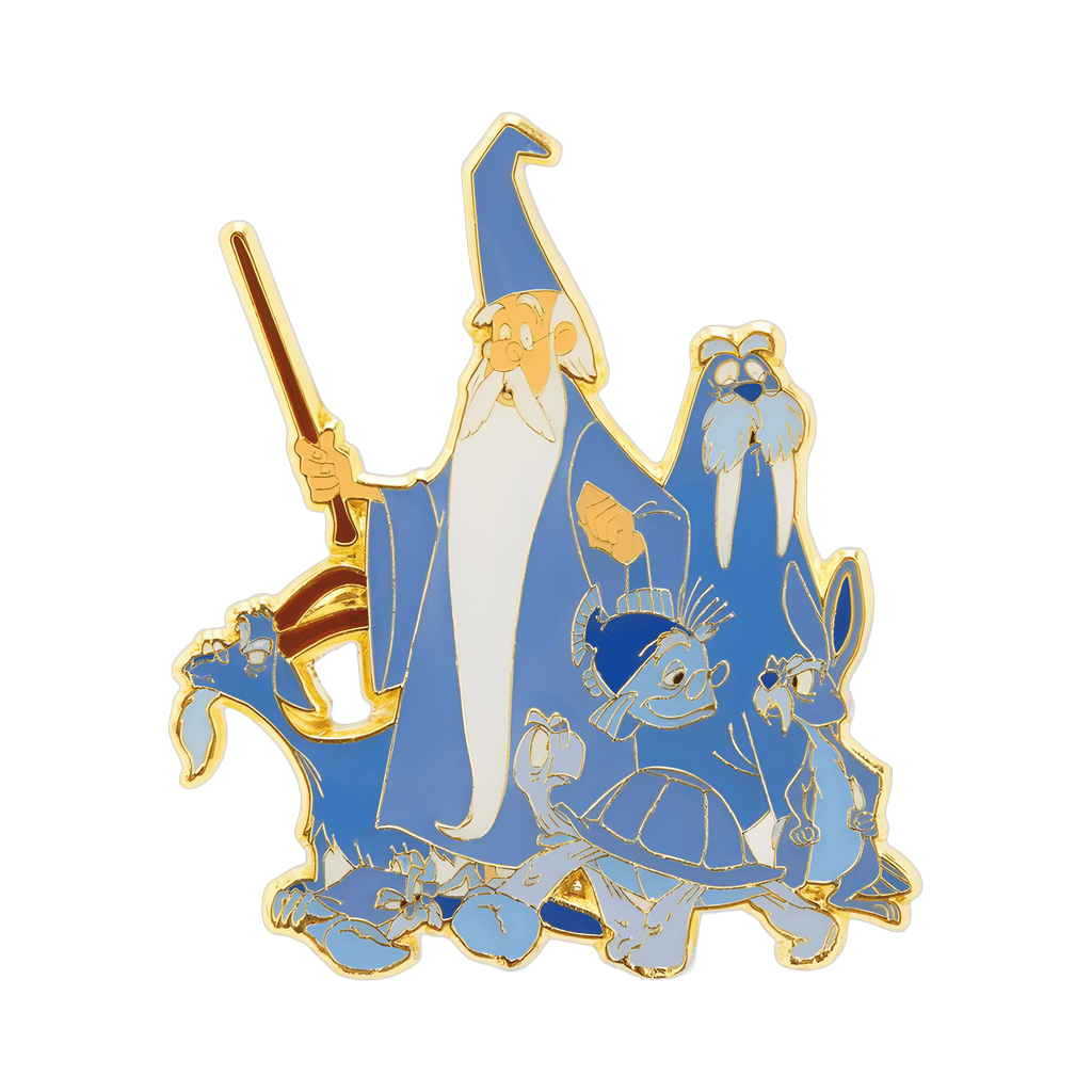 Merlin and Animal Transformations Disney pin
