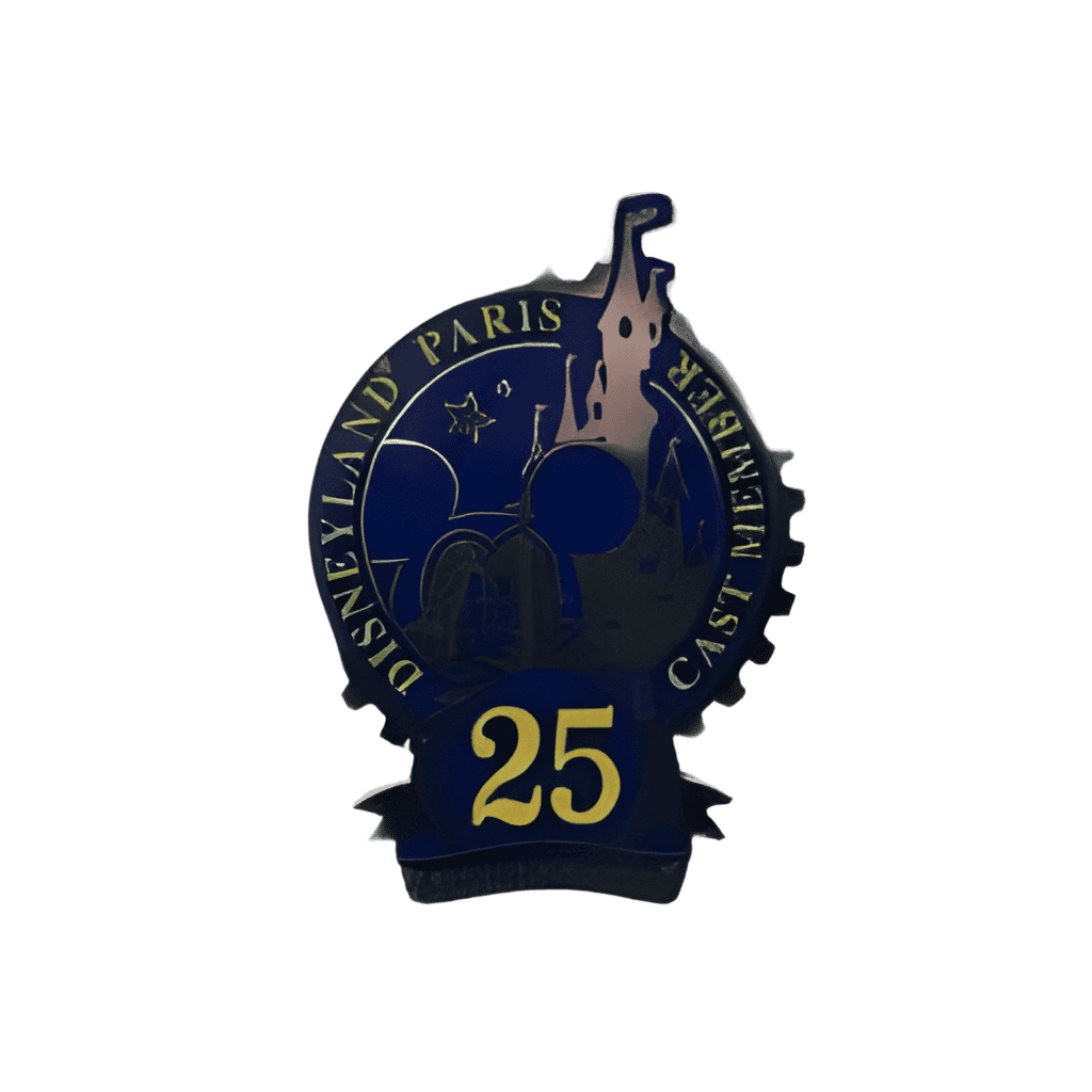25th Anniversary Disney pin