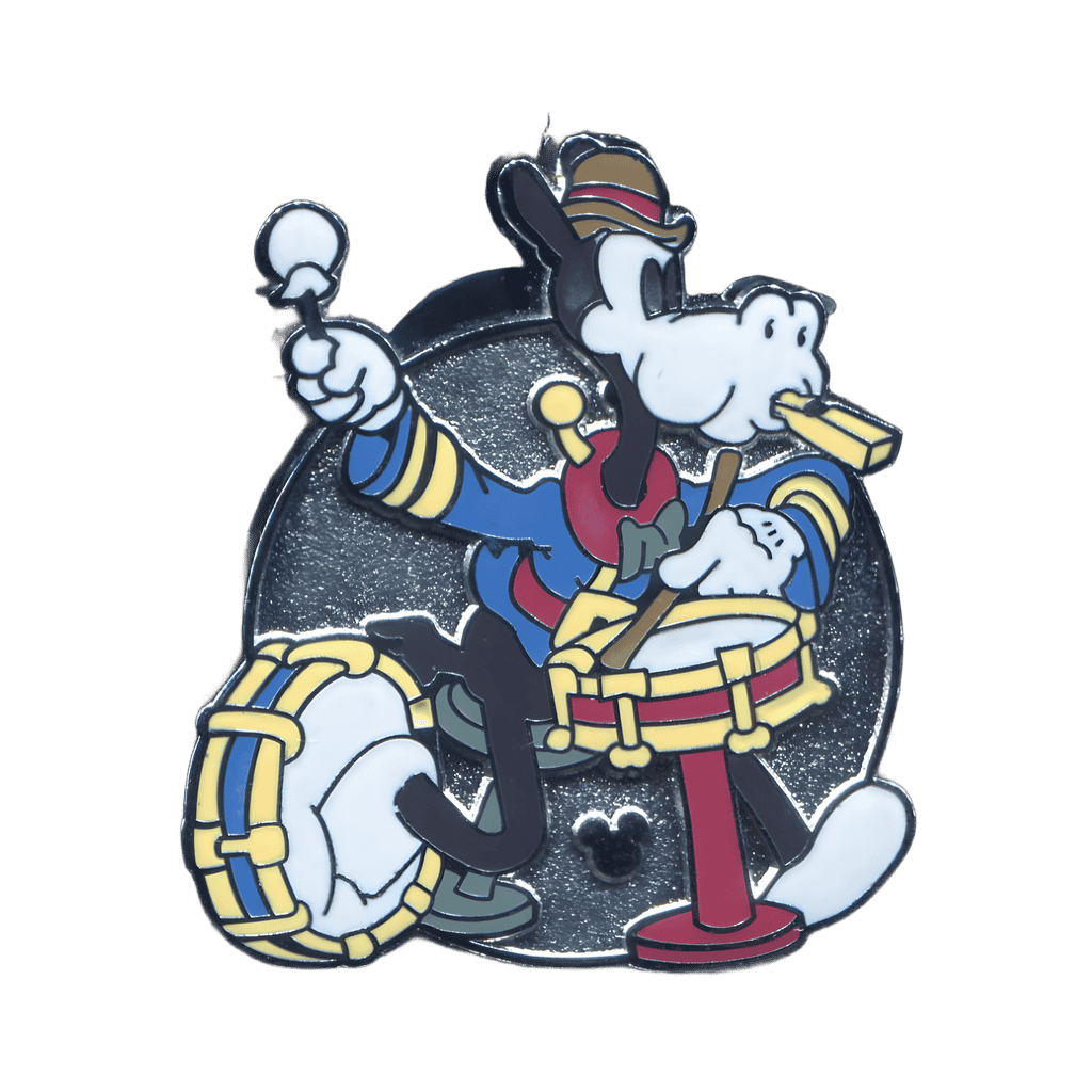 Horace Horsecollar on Drums Disney pin