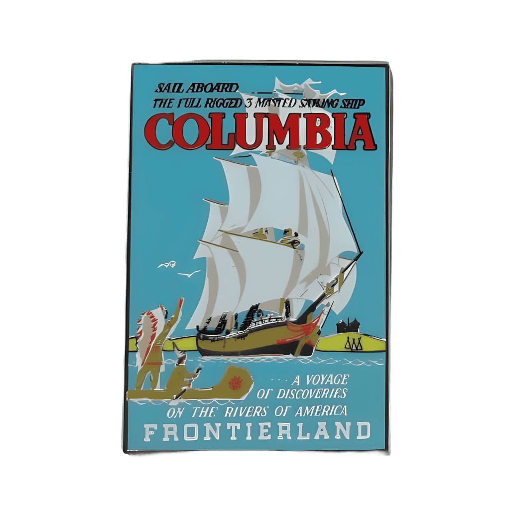 Sailing Ship Columbia Disney pin