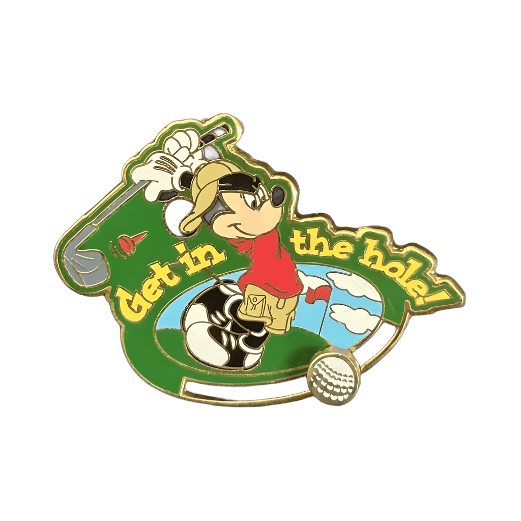Mickey Golf Slider: Get in the hole Disney pin