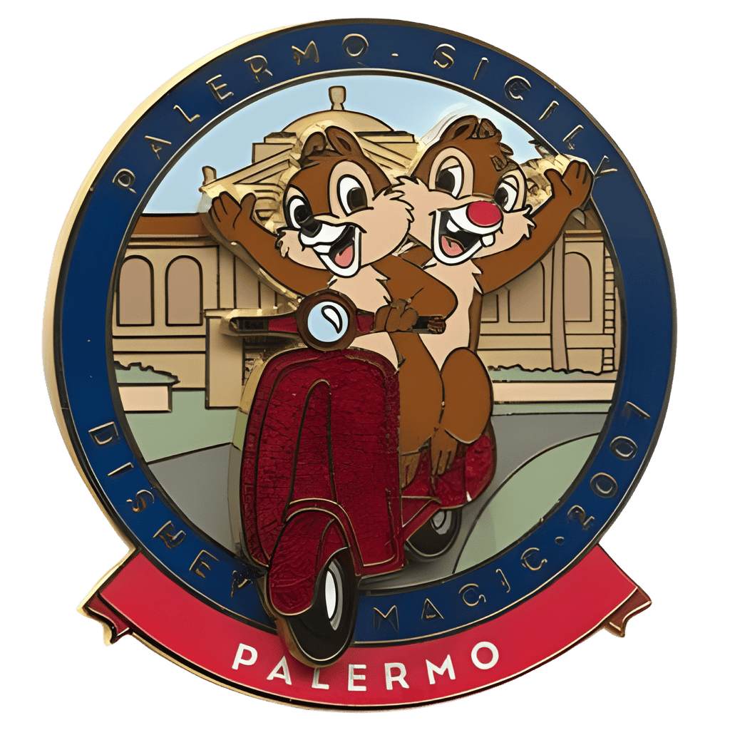 Chip and Dale Palermo Disney pin