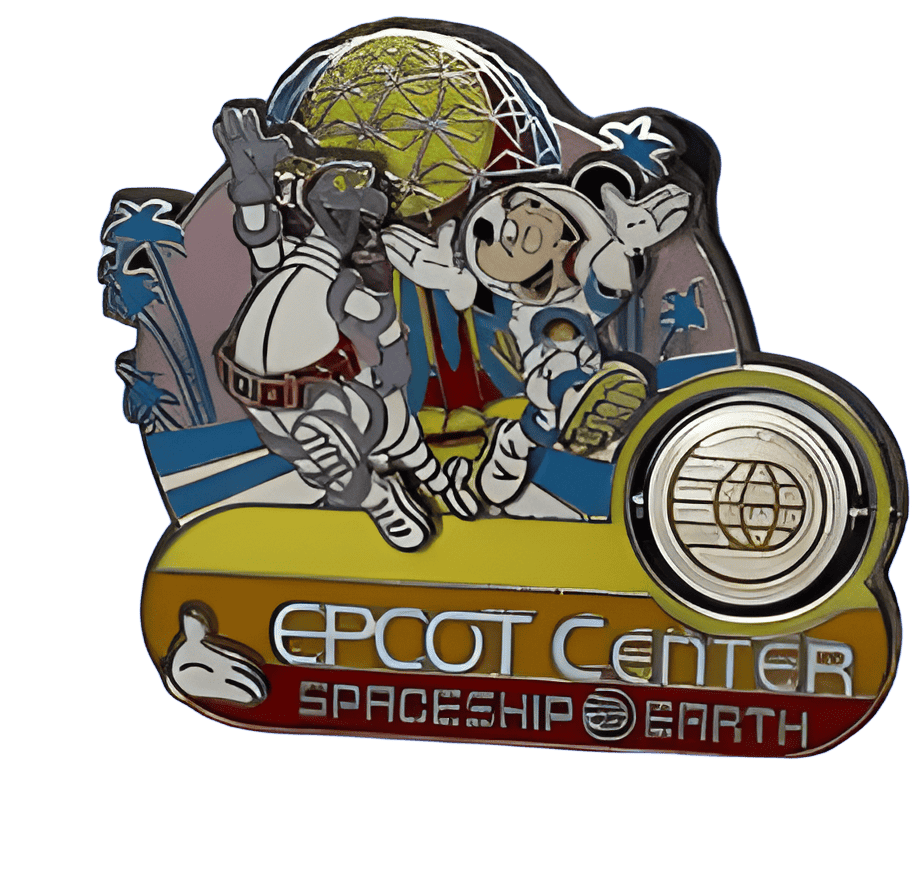 Spaceship Earth Disney pin