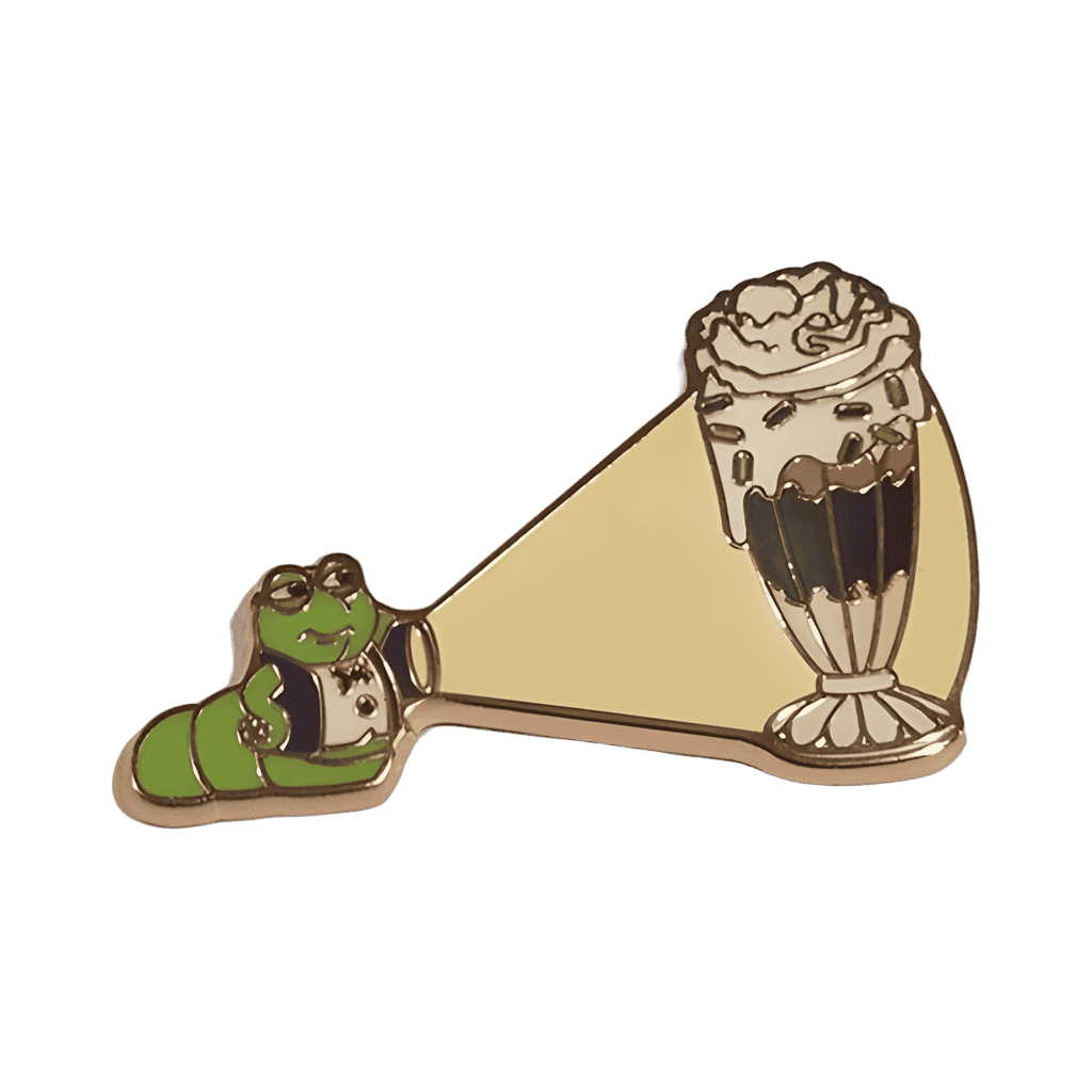 Bookworm Disney pin