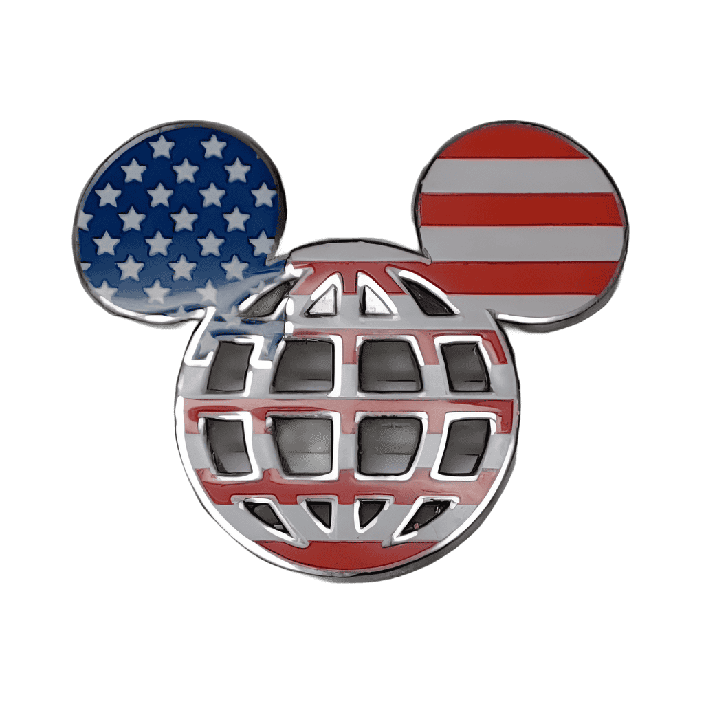 American Flag Mickey Lattice Icon Disney pin