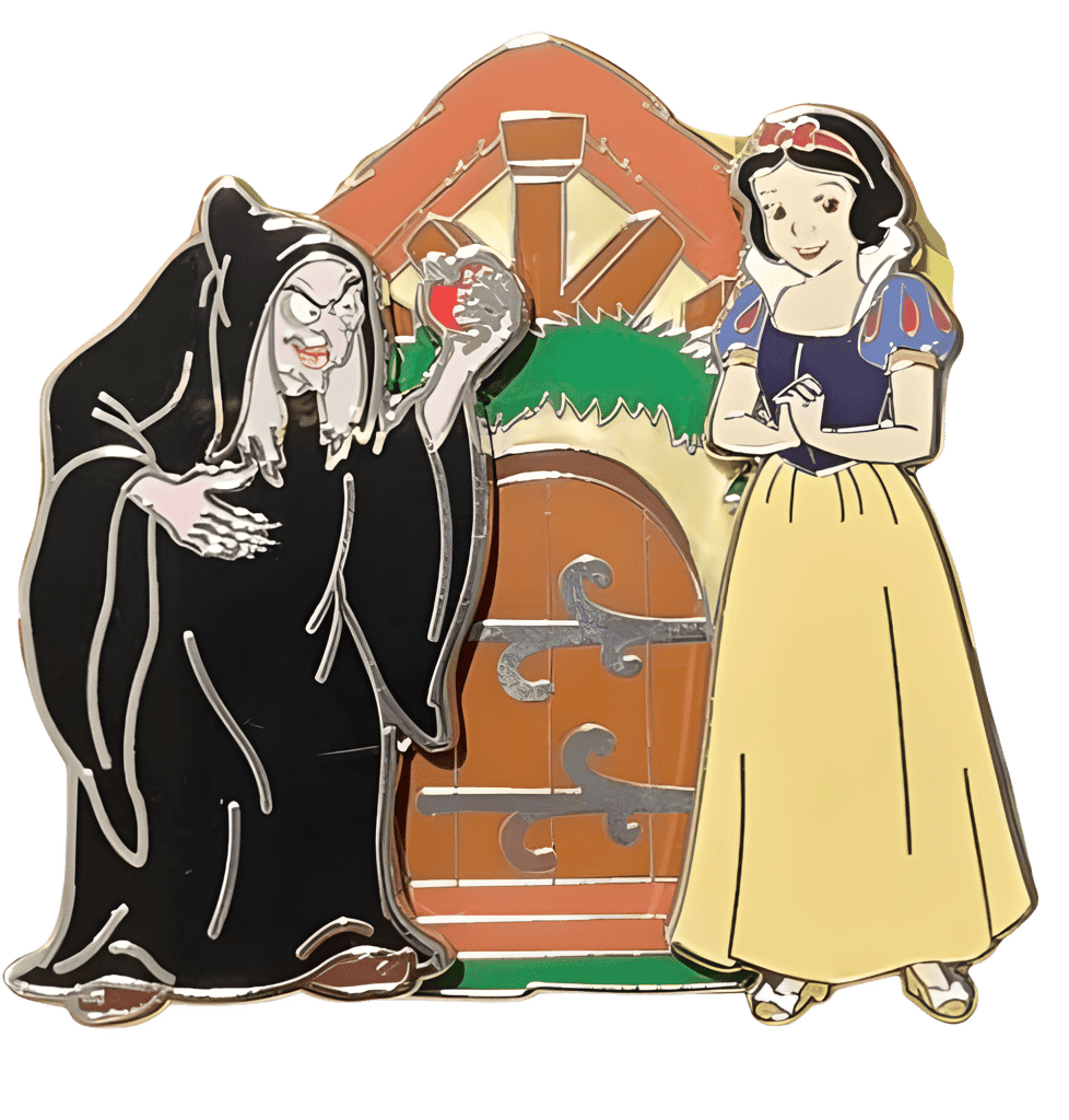 Snow White & the Old Hag Disney pin