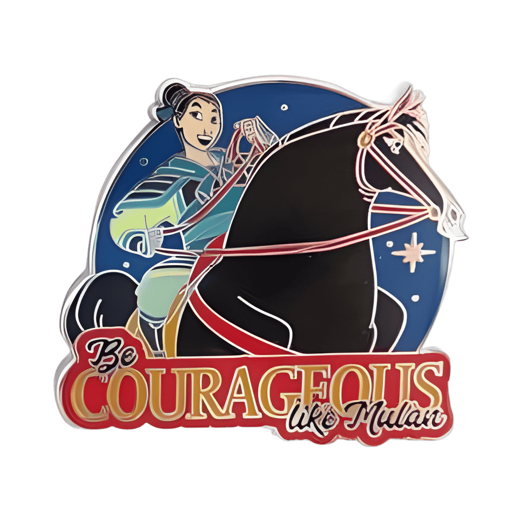 Be Courageous Like Mulan Disney pin
