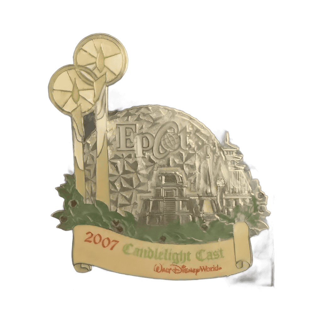 2007 Candlelight Cast Disney pin
