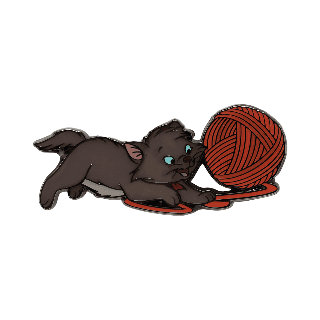 Berlioz with red yarn Disney pin