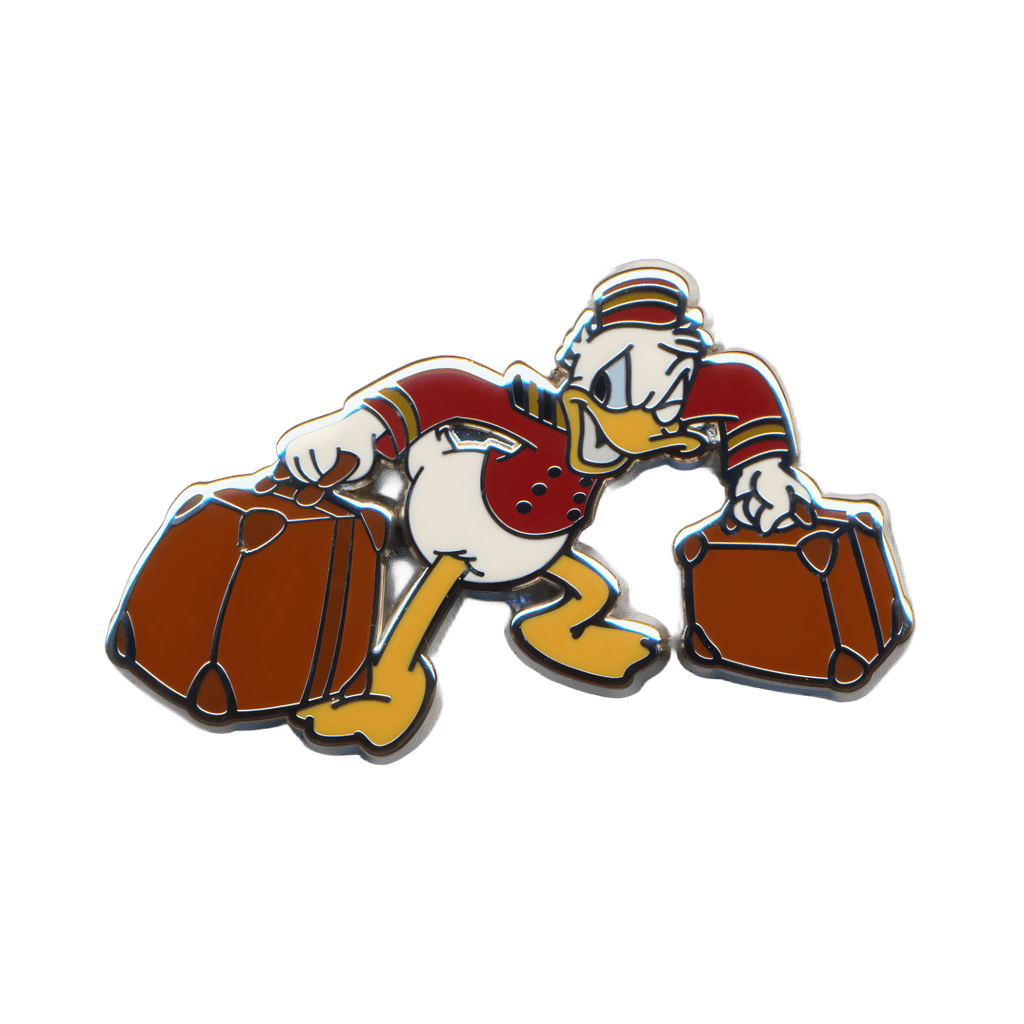Twilight Zone Tower of Terror Bellhop Donald Disney pin