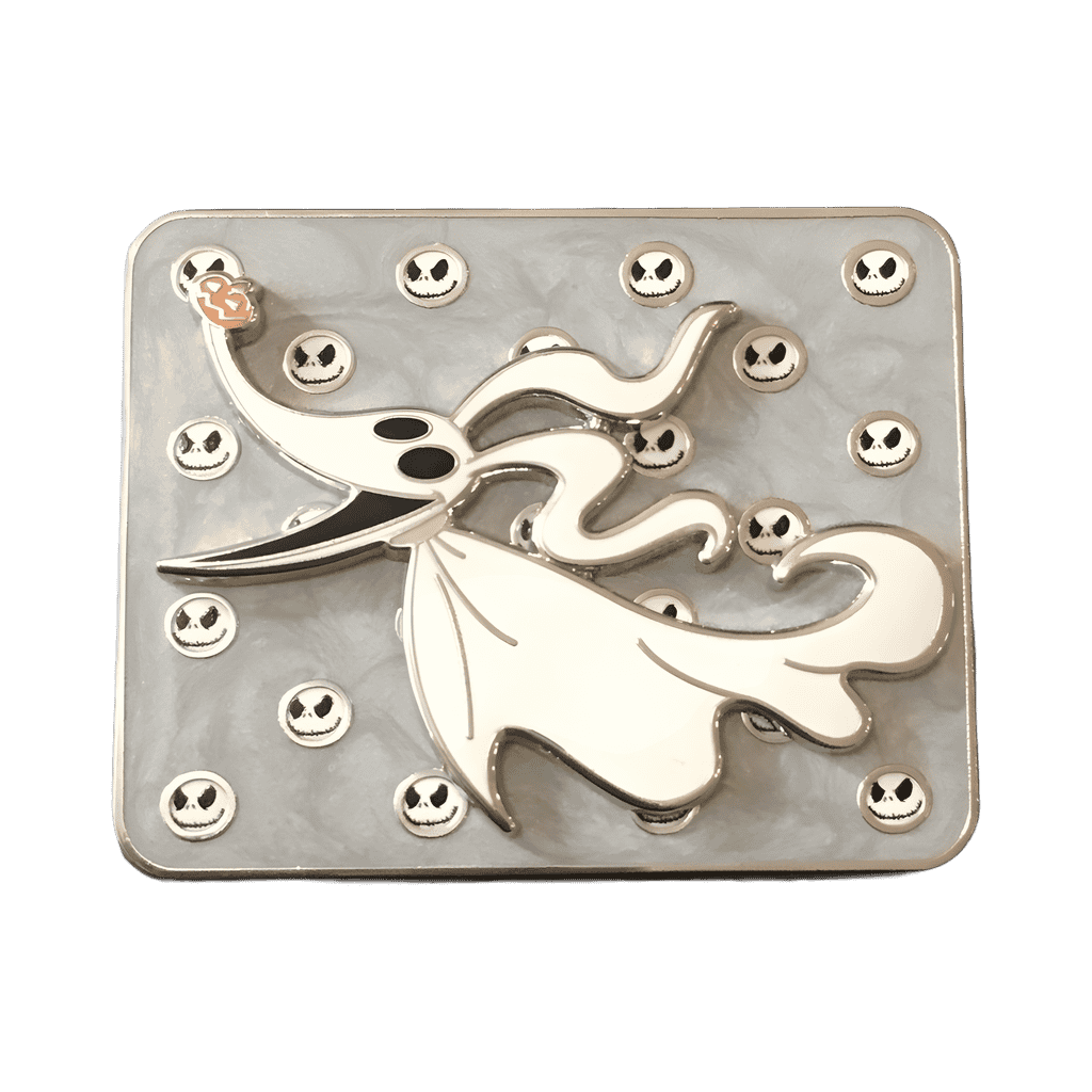 Zero with Jack Skellington heads Disney pin