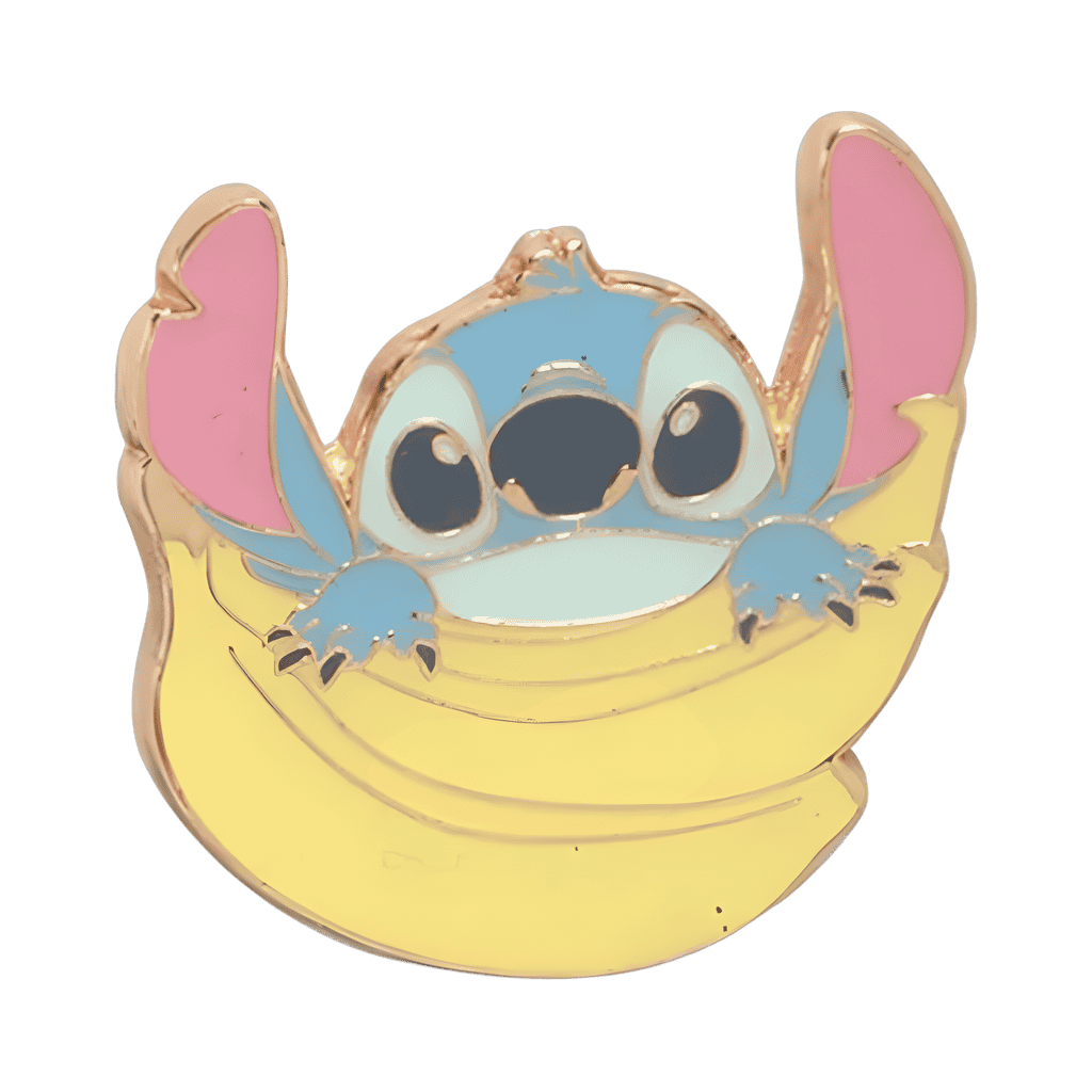 Stitch and Bananas Disney pin