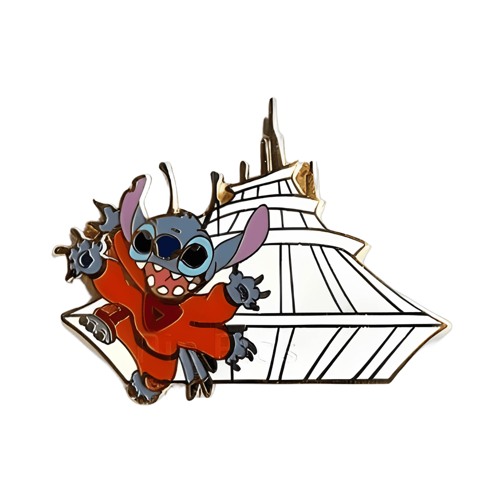 Stitch at Space Mountain Disney pin