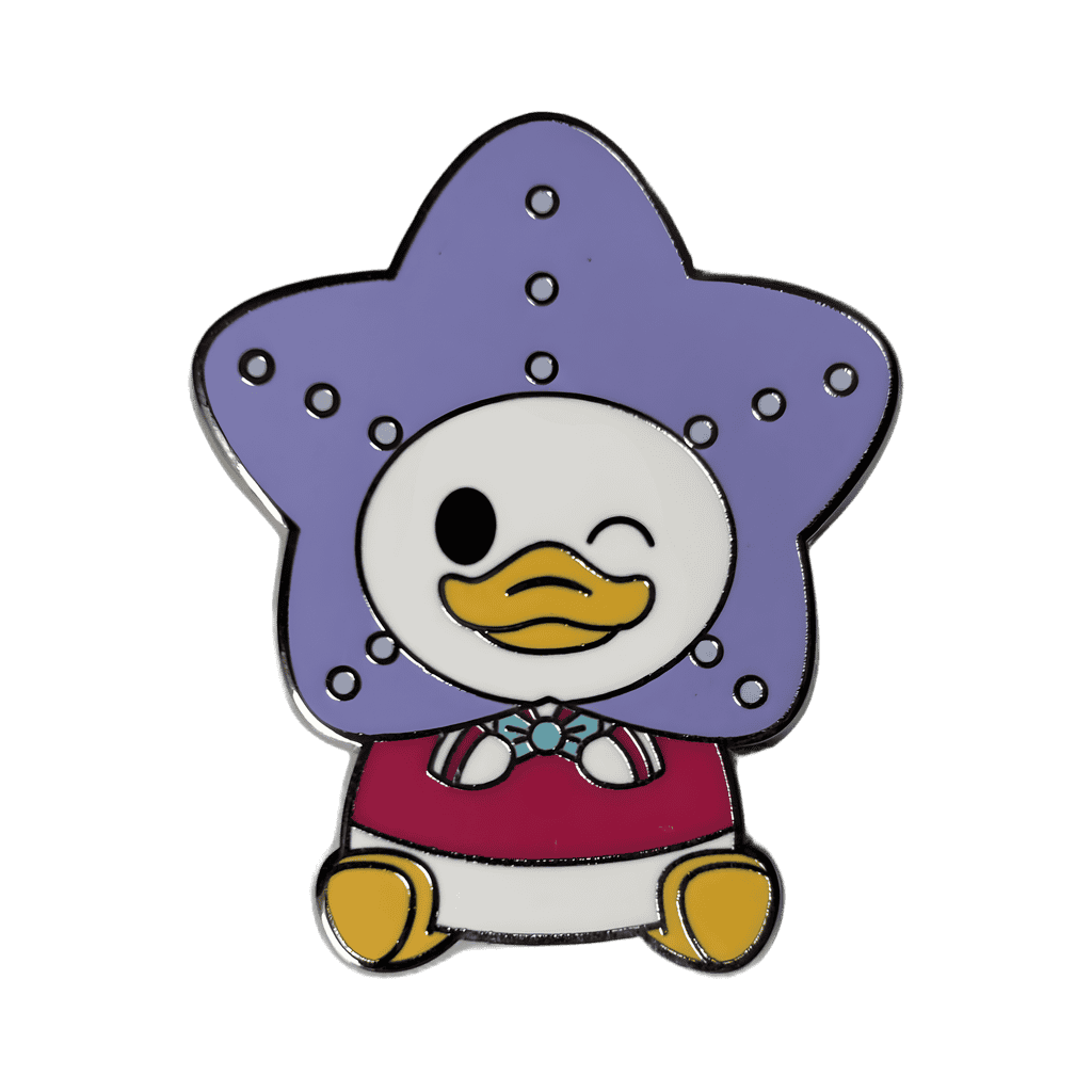 Donald with Starfish Hat Disney pin