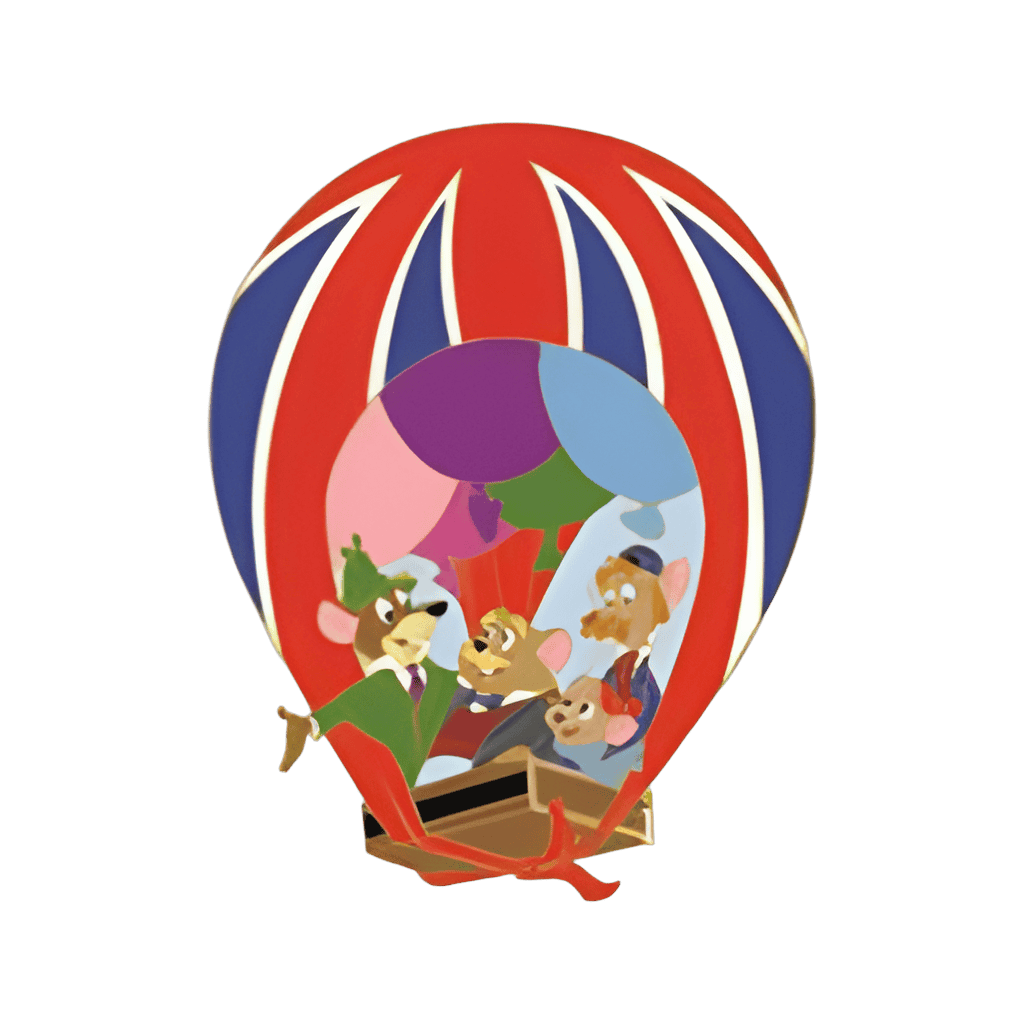Basil, Dawson, Olivia & Hiram Disney pin