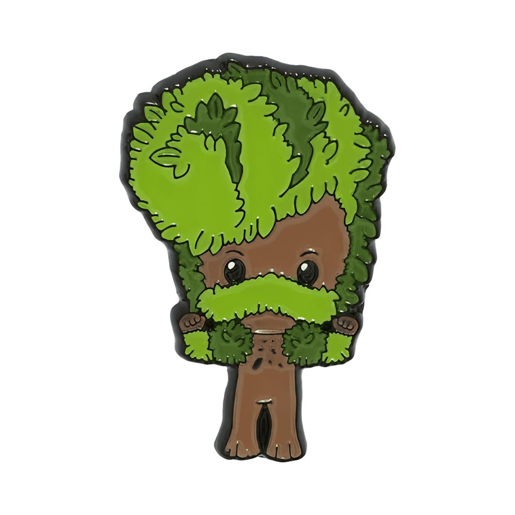 Groot mustache Disney pin