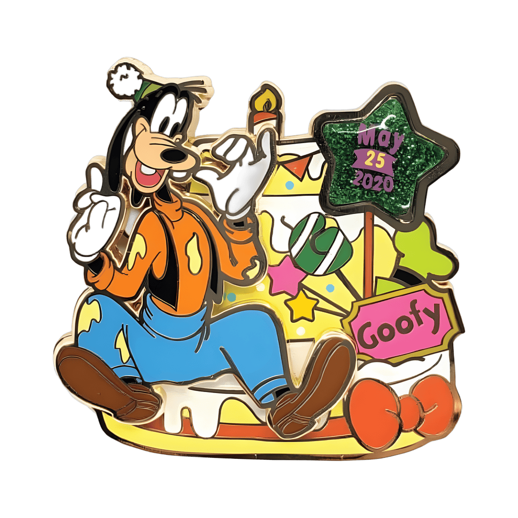 2020 - Goofy Birthday Cake Disney pin