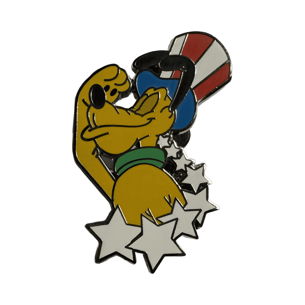 Holidays Booster Set #2 - Pluto (Fourth of July) Disney pin