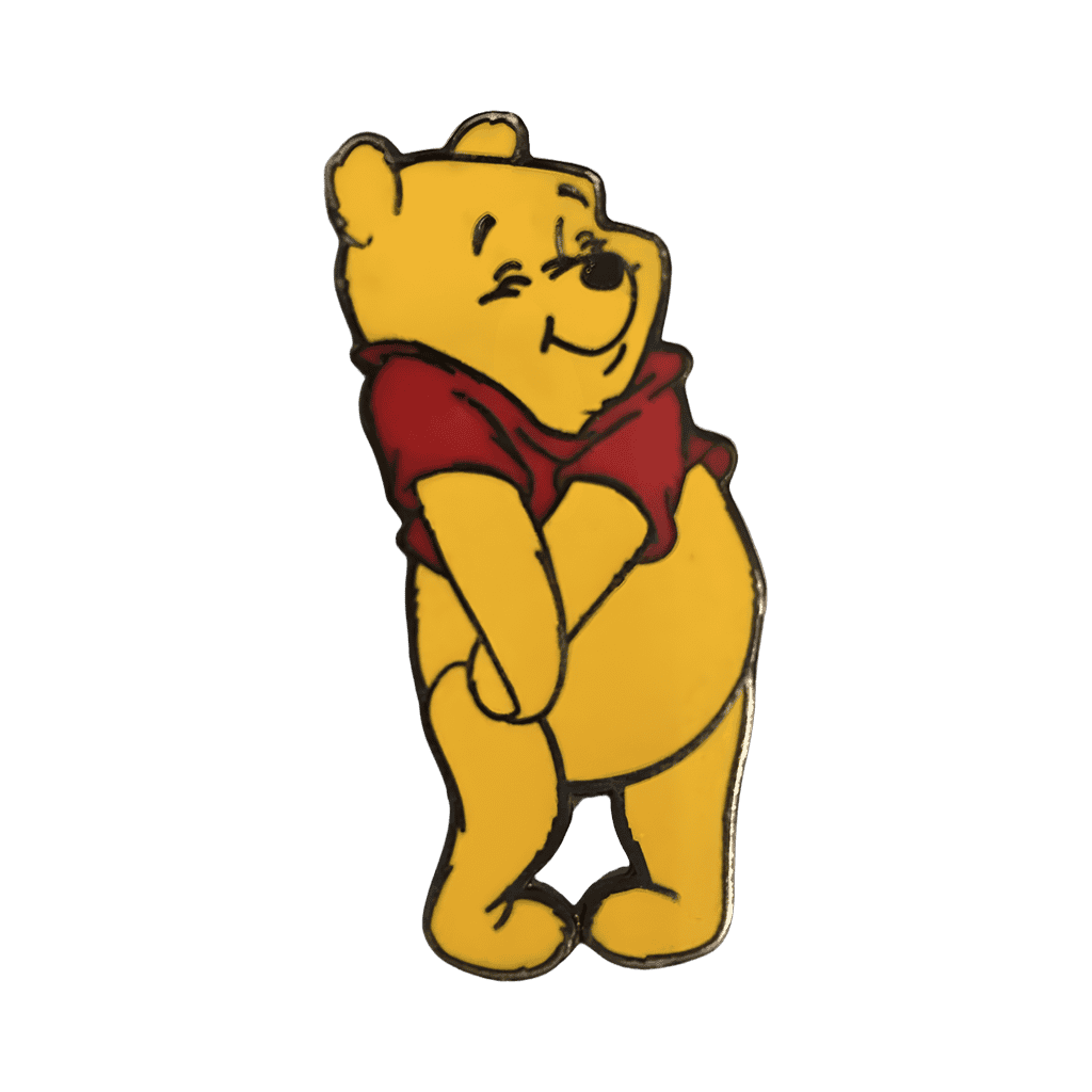 Bashful Pooh Holding Hands Disney pin