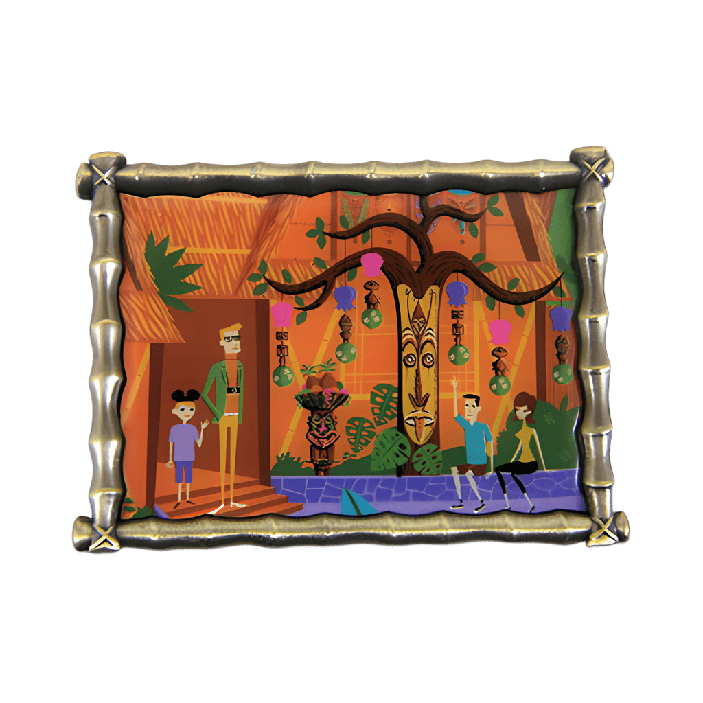Walt Disney's Enchanted Tiki Room - Exterior Disney pin