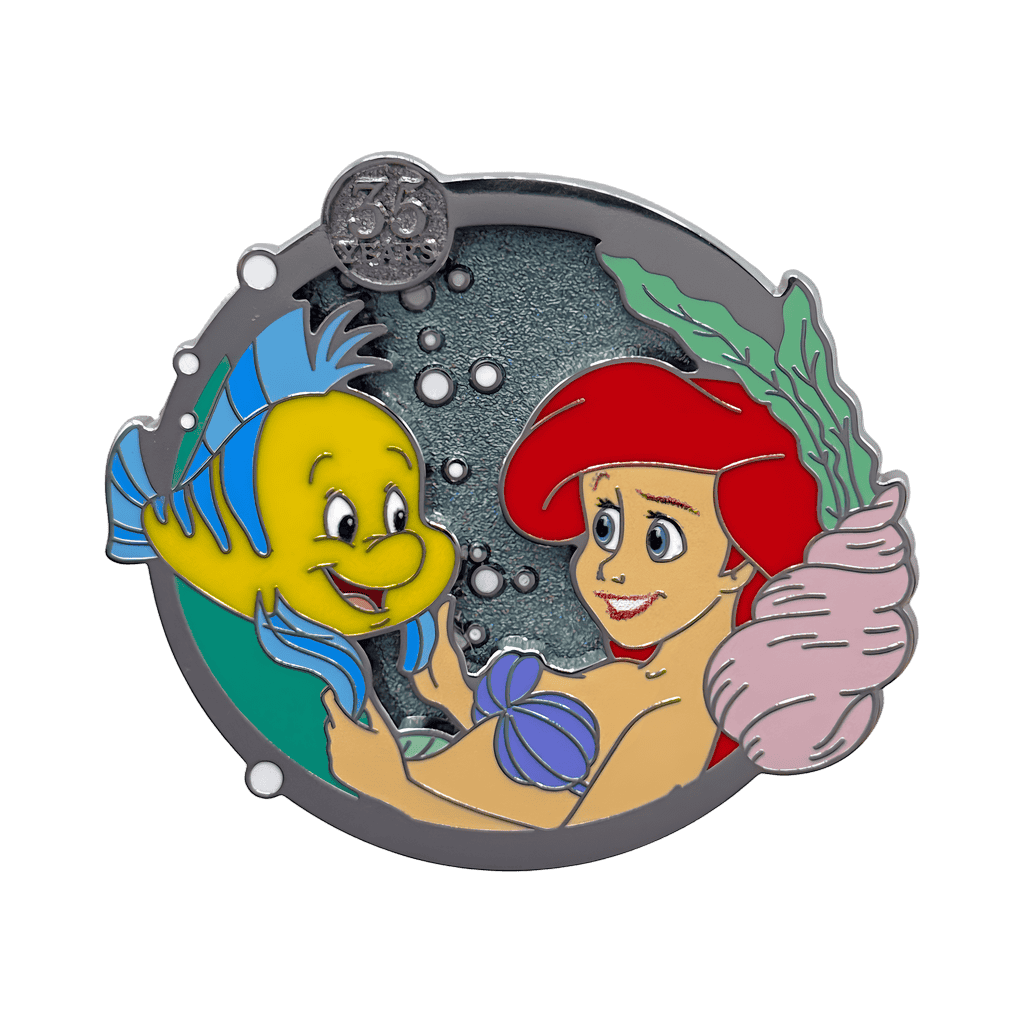 Ariel & Flounder Disney pin