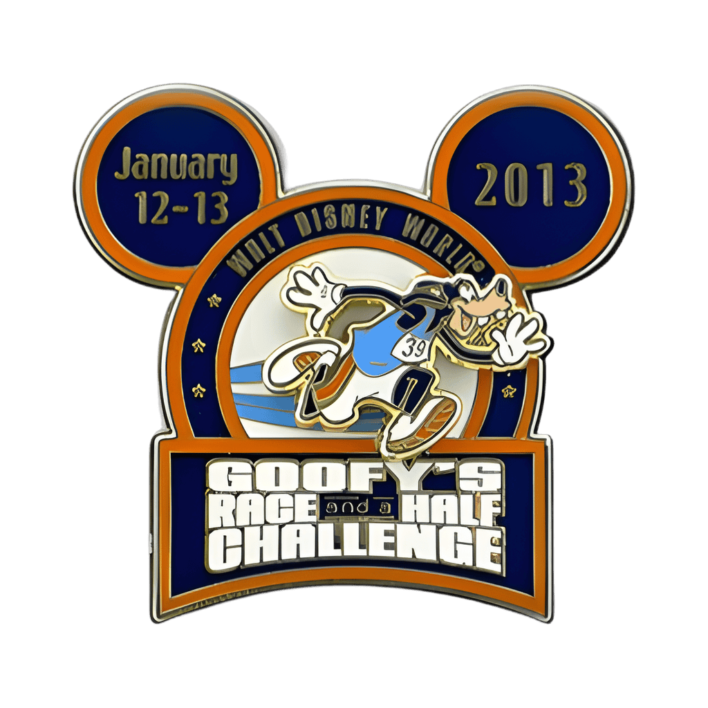 2013 - Goofy's Race and A Half Challenge Disney pin