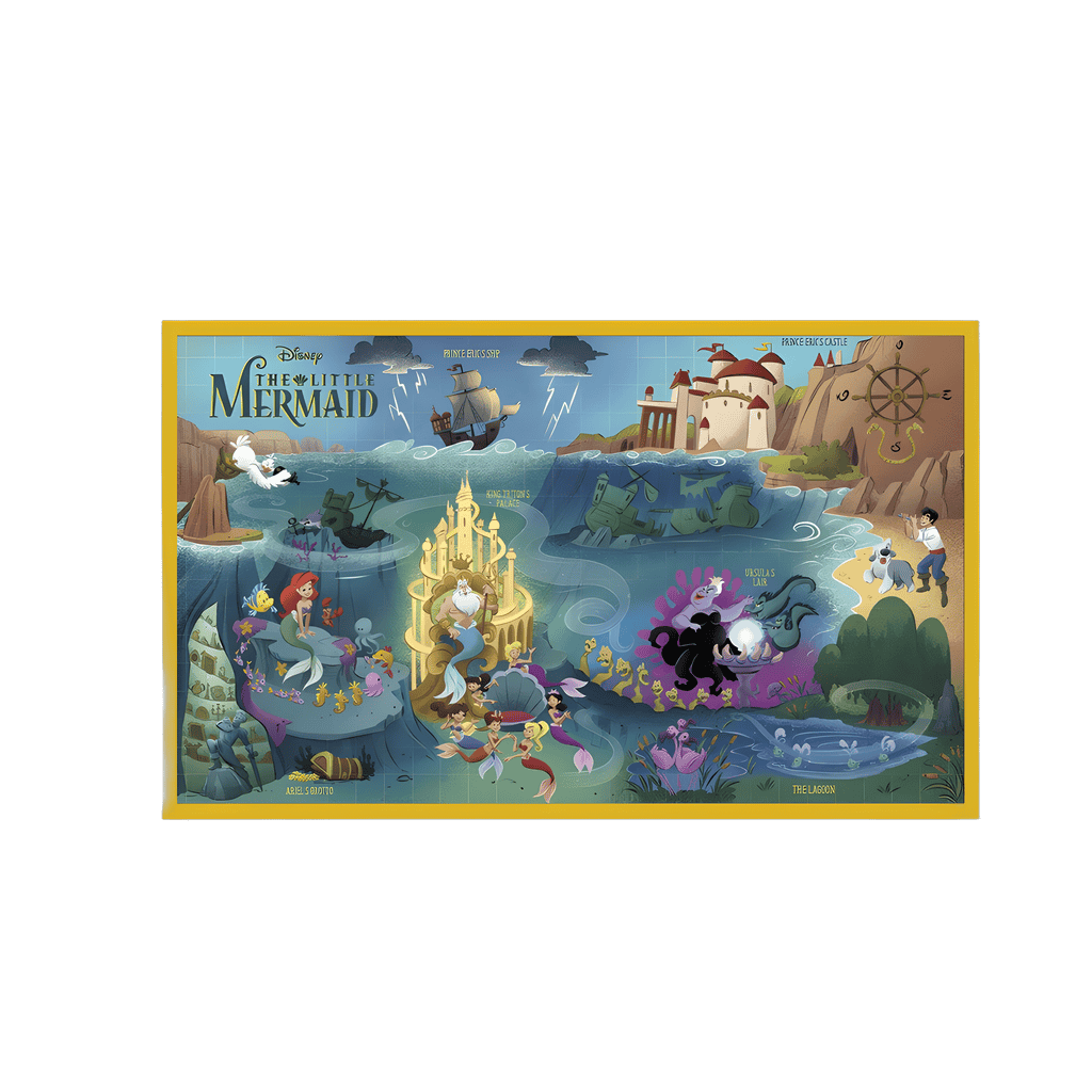 The Little Mermaid Map Set - Full Set Disney pin