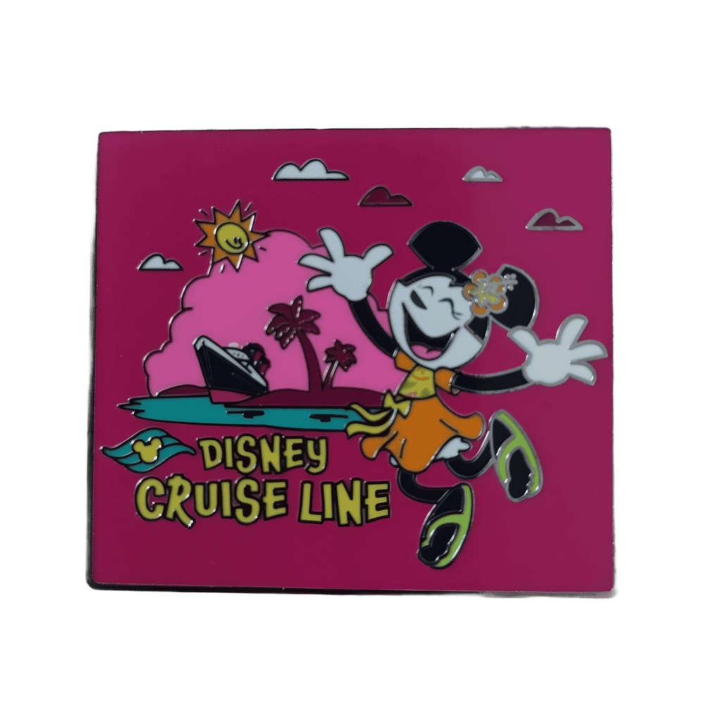 Disney Cruise Line Minnie cruise ship island Disney pin