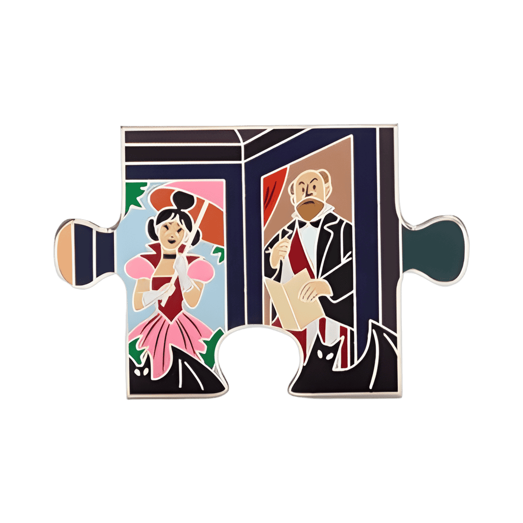 Sally Slater and Alexander Nitrokoff Disney pin