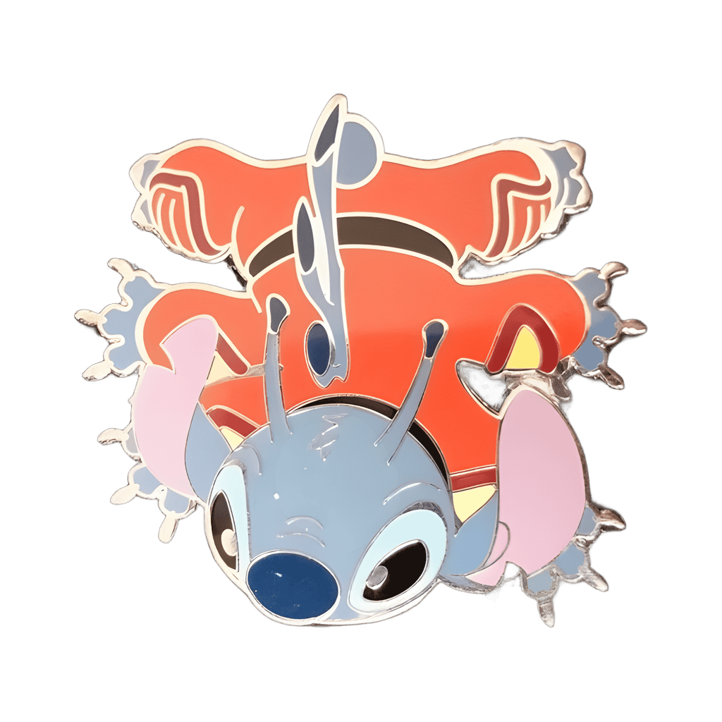 Alien Stitch Crawling in Space Suit Disney pin