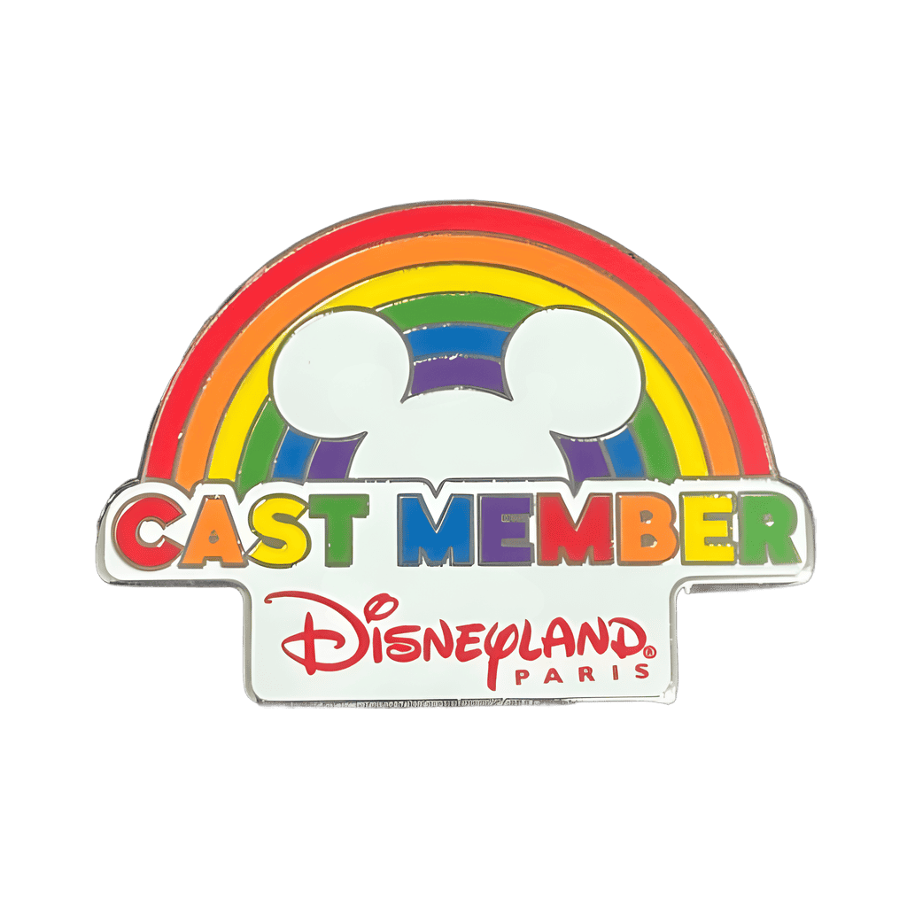 Cast Member Pride: Rainbow over EarHat Disney pin