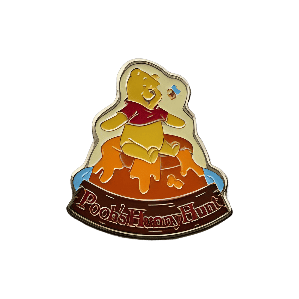 Pooh's Hunny Hunt Disney pin