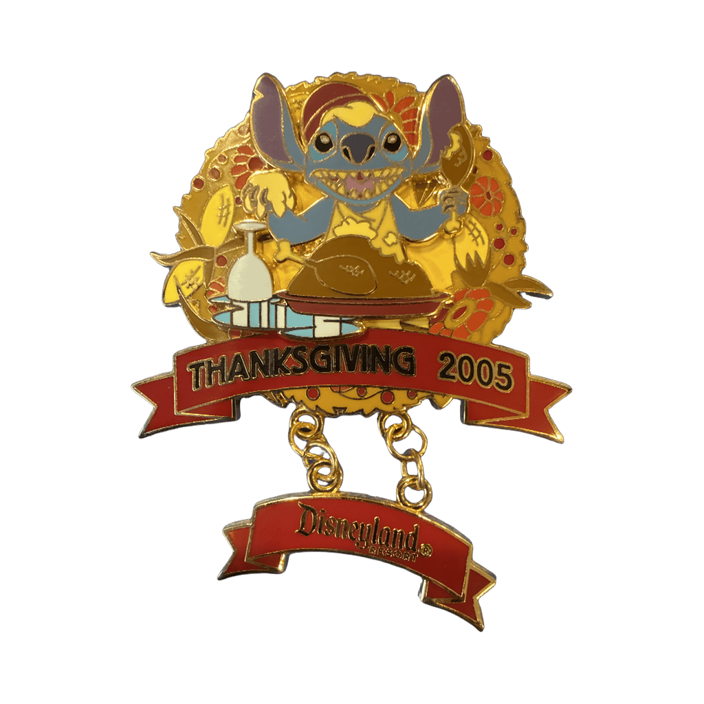 Stitch Thanksgiving 2005 Disney pin
